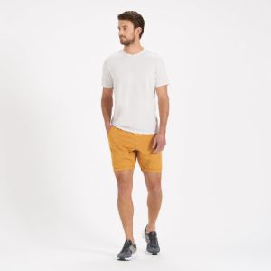 Ponto Short | Flax Heather sold by Vuori