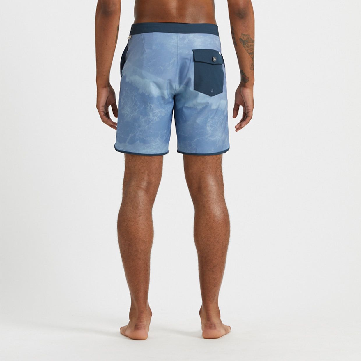Cruise Boardshort | Indigo Wave Break sold by Vuori product image thumbnail 3