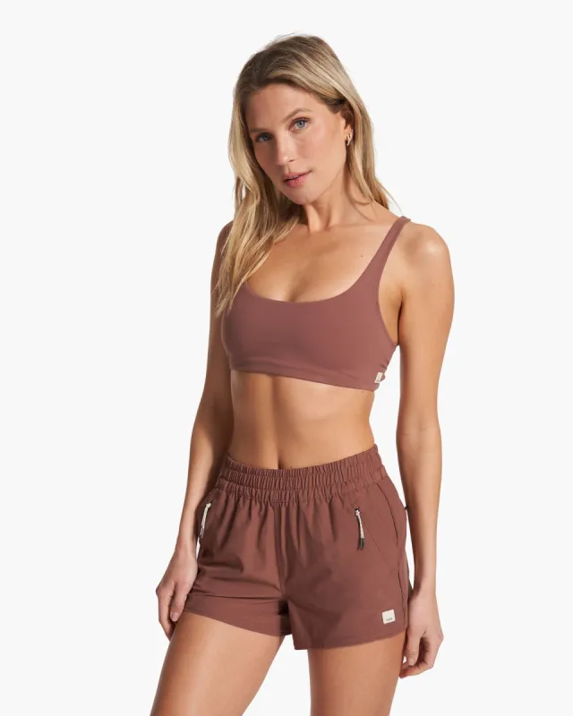 Yosemite Bra | Hazelnut sold by Vuori