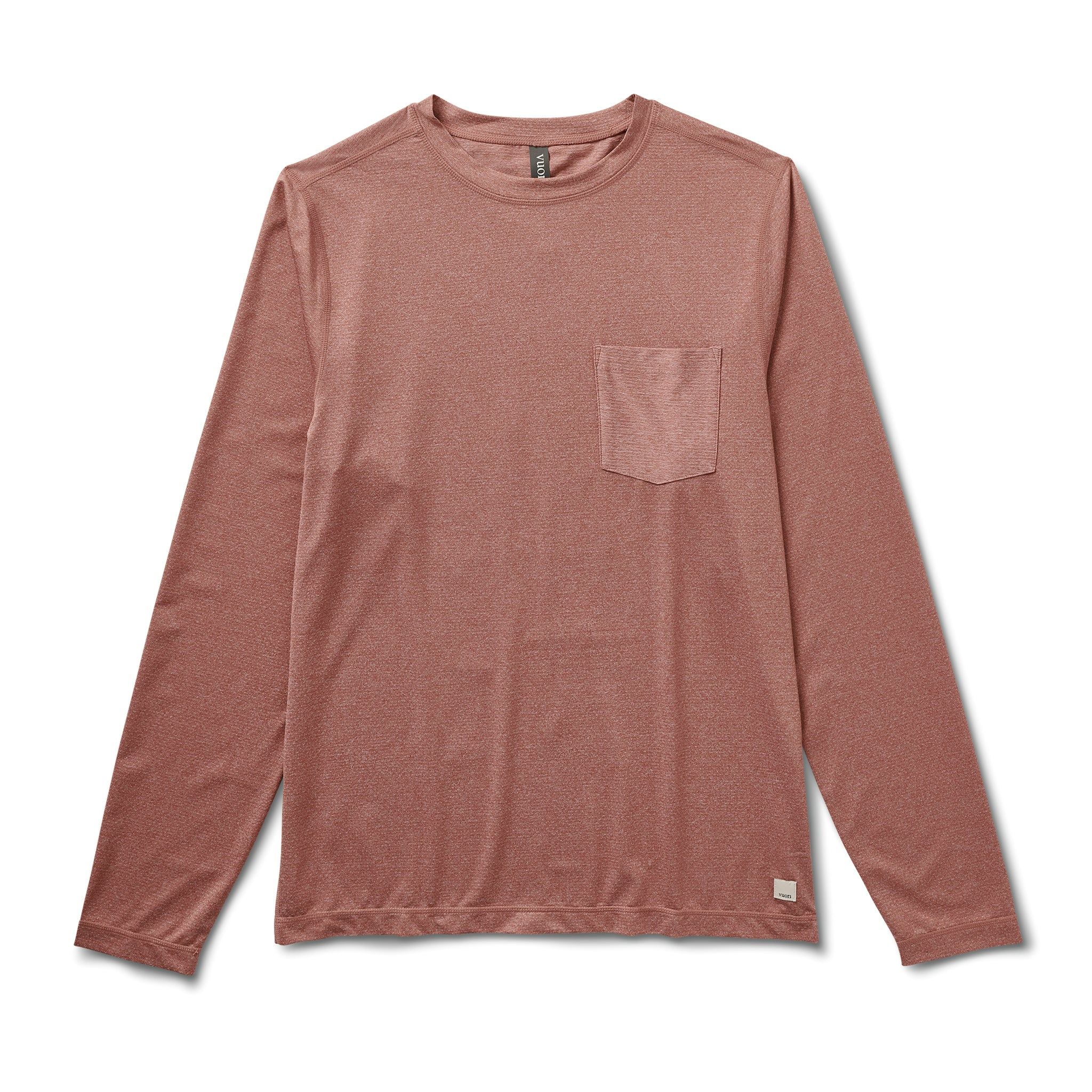 Long Sleeve Tradewind Performance Tee | Penny Heather sold by Vuori