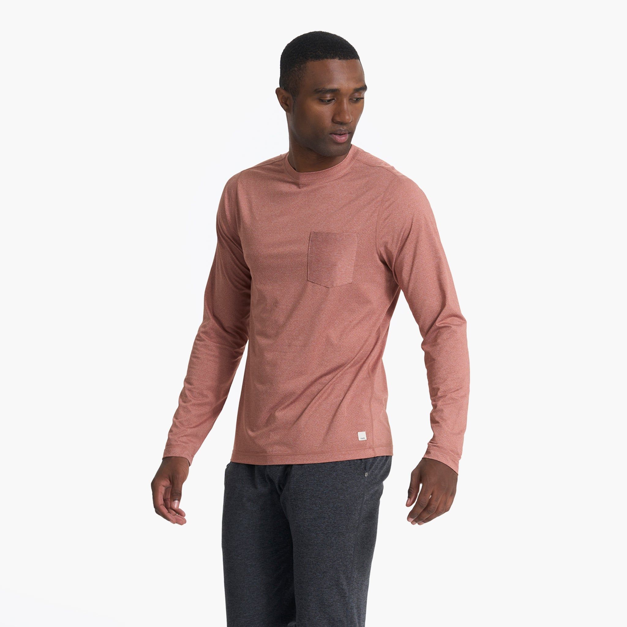 Long Sleeve Tradewind Performance Tee | Penny Heather sold by Vuori product image thumbnail 3