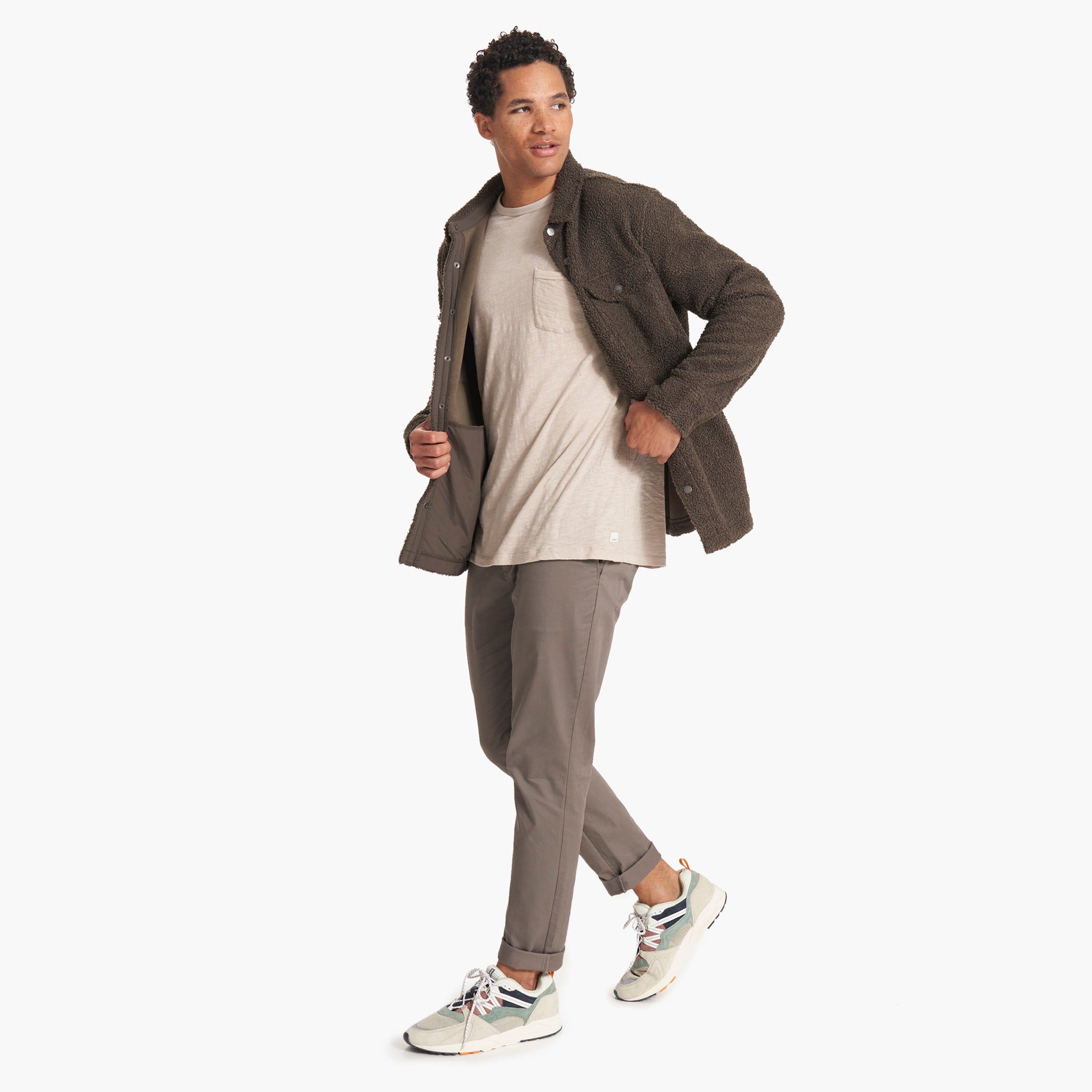 Napa Jacket | Dark Cocoa sold by Vuori product image thumbnail 6