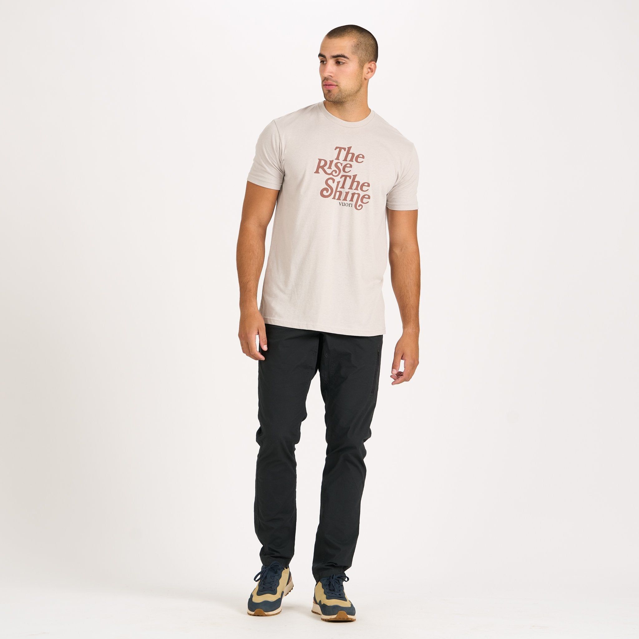 TRTS Tee | Light Grey sold by Vuori product image thumbnail 4