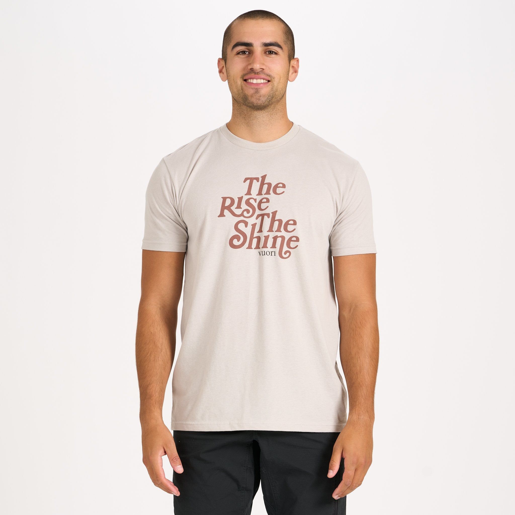 TRTS Tee | Light Grey sold by Vuori product image thumbnail 2