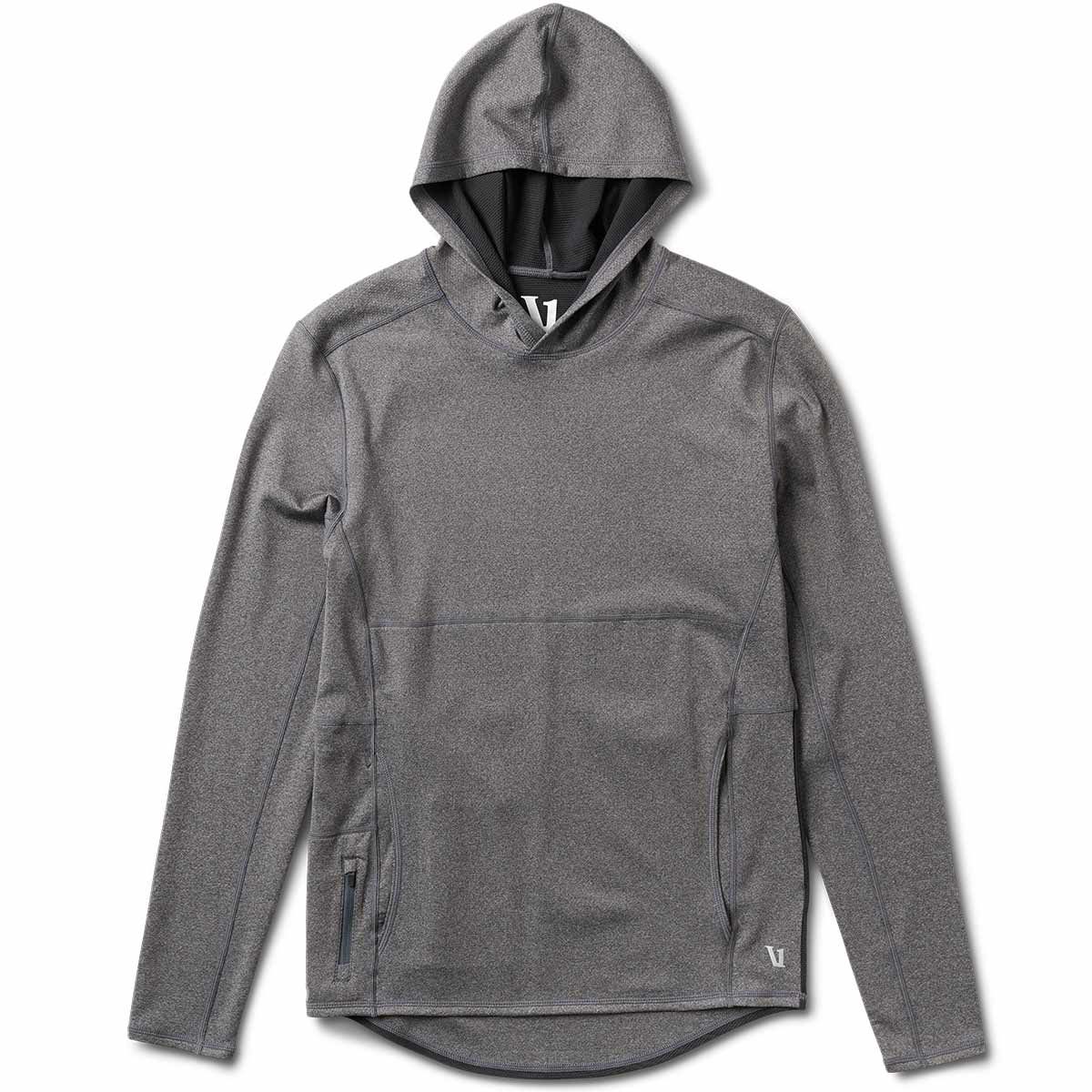 Fusion Tech Hoodie | Charcoal Heather sold by Vuori