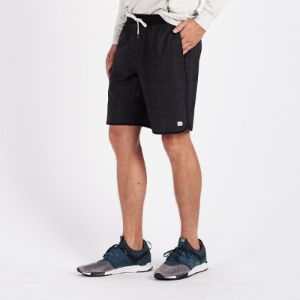 Banks Short | Black Herringbone Texture sold by Vuori