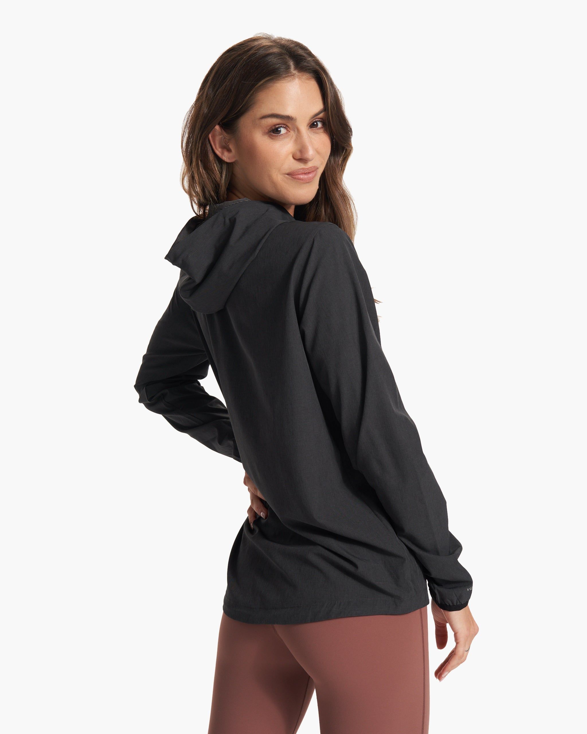 Womens Outdoor Trainer Shell | Black Heather sold by Vuori product image thumbnail 4