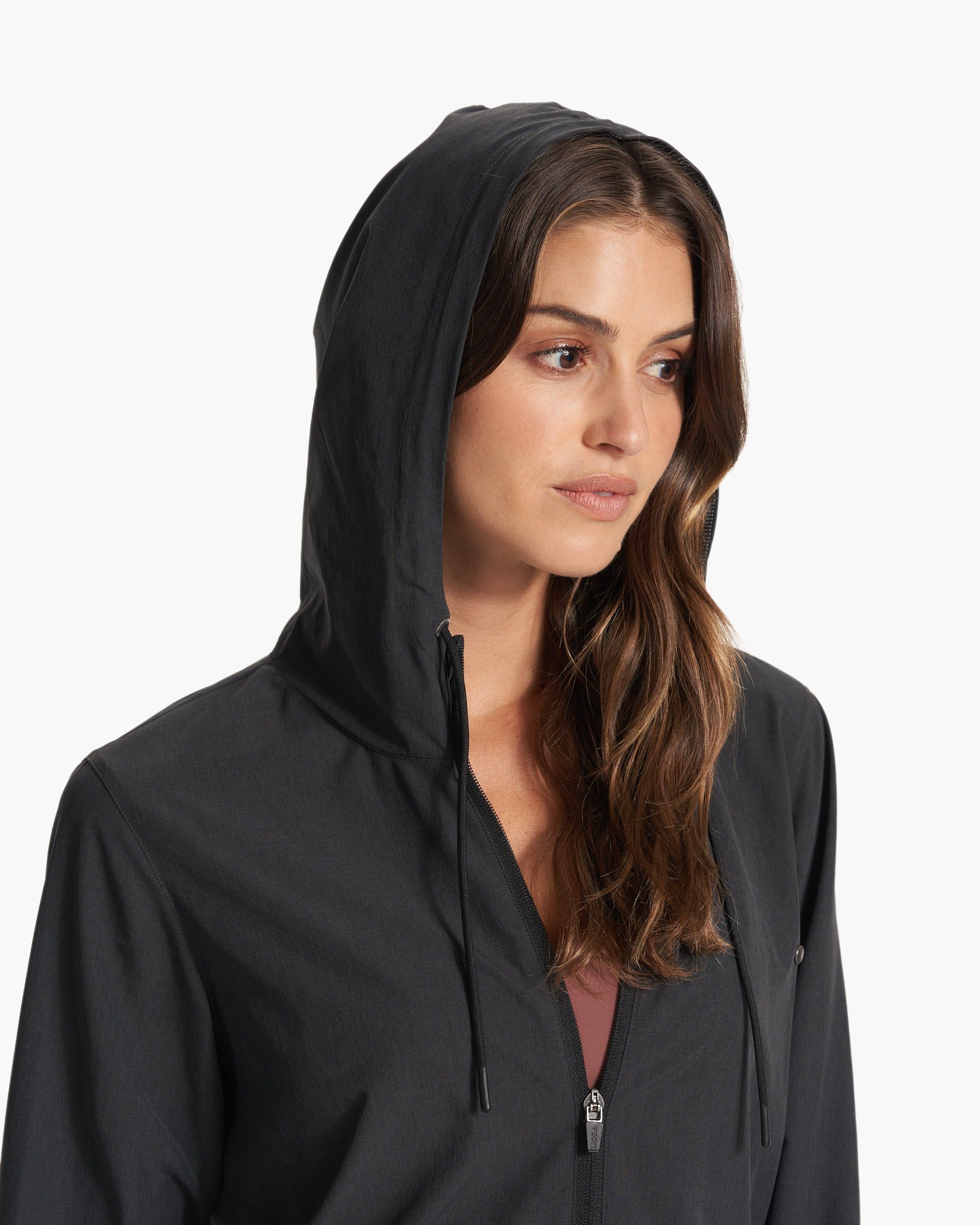 Womens Outdoor Trainer Shell | Black Heather sold by Vuori product image thumbnail 6