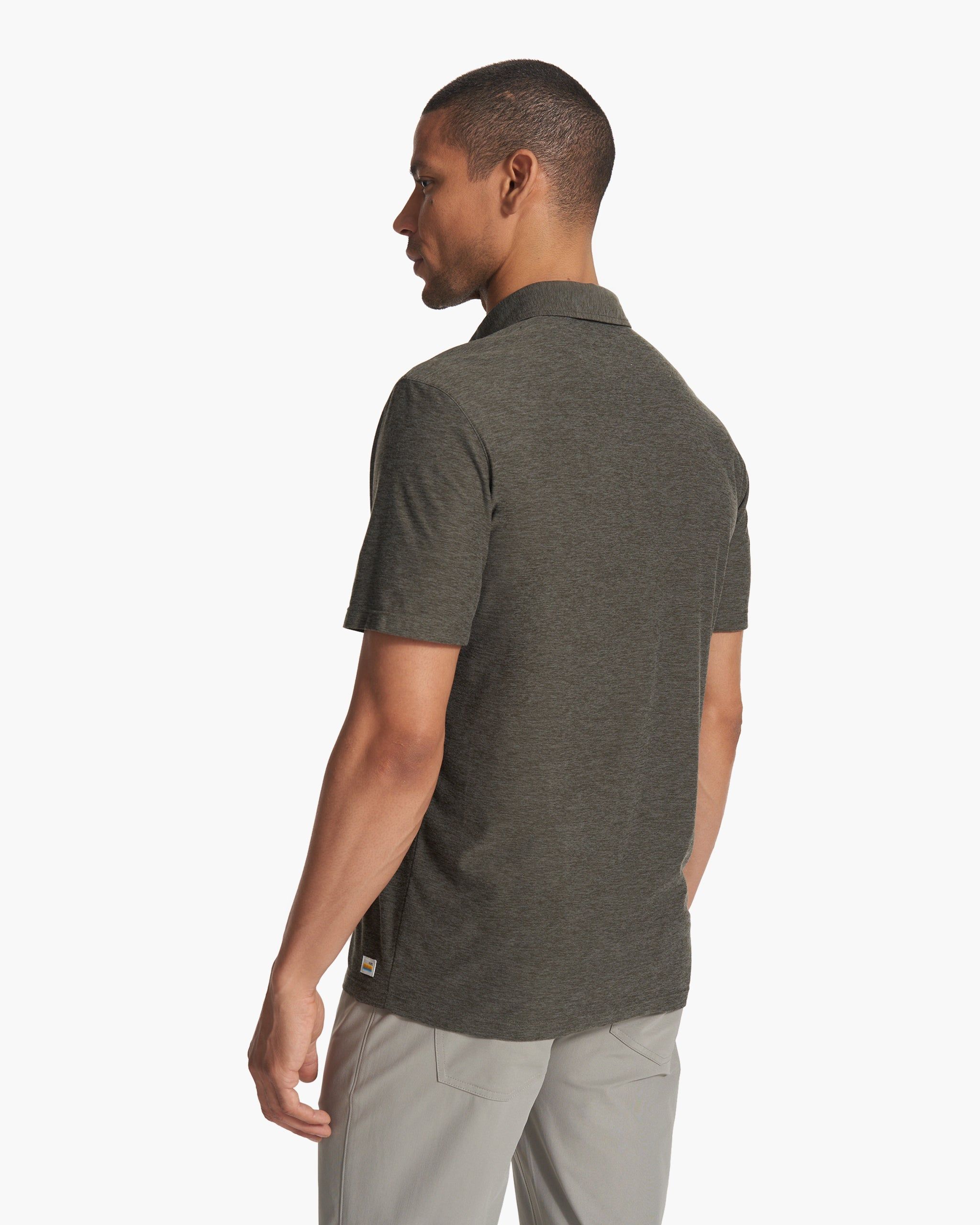 Strato Tech Polo | Balsam Heather sold by Vuori product image thumbnail 4