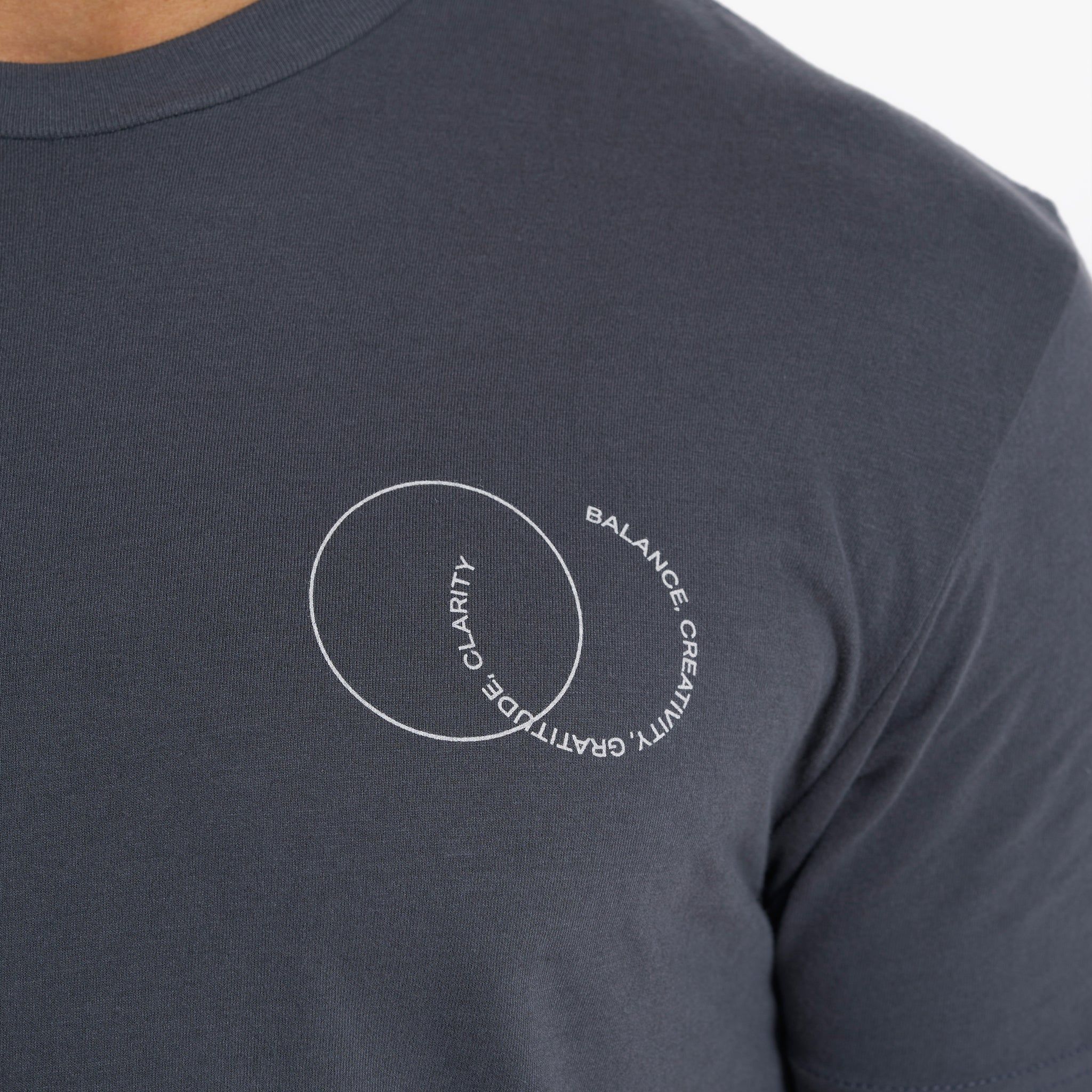 New Wave Tee | Charcoal sold by Vuori product image thumbnail 4