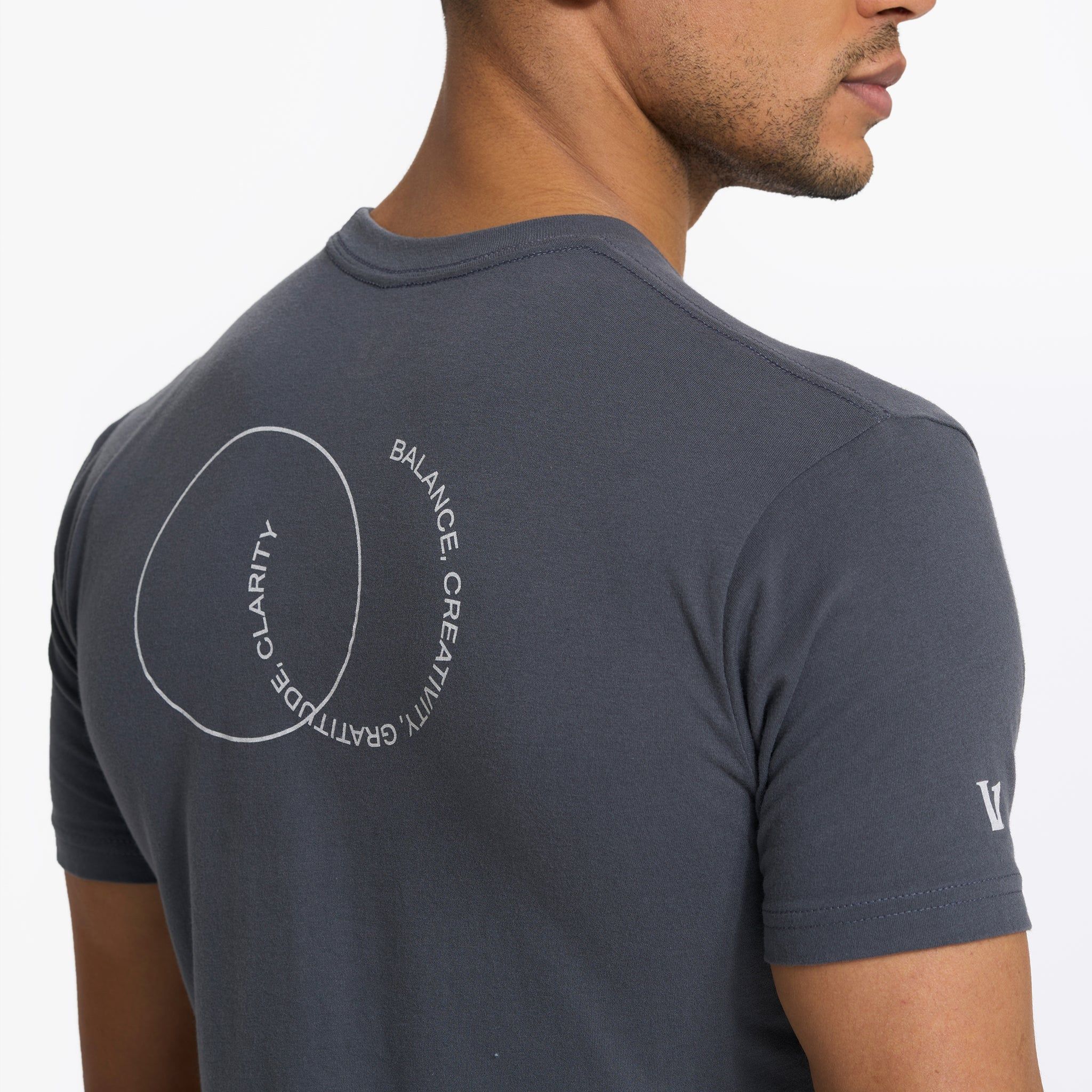 New Wave Tee | Charcoal sold by Vuori product image thumbnail 6