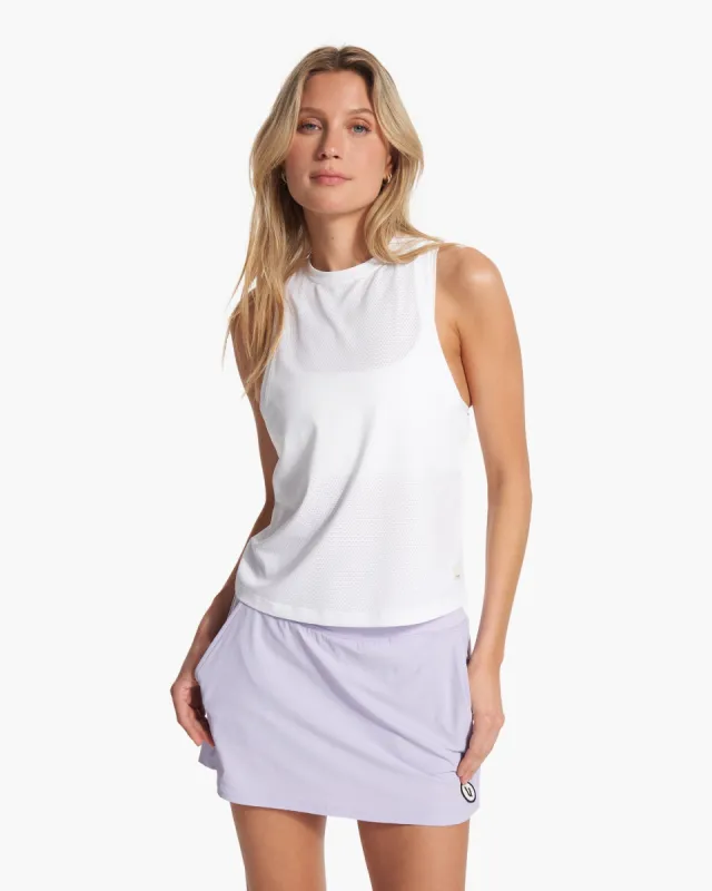 Micro Mesh Tank | White sold by Vuori