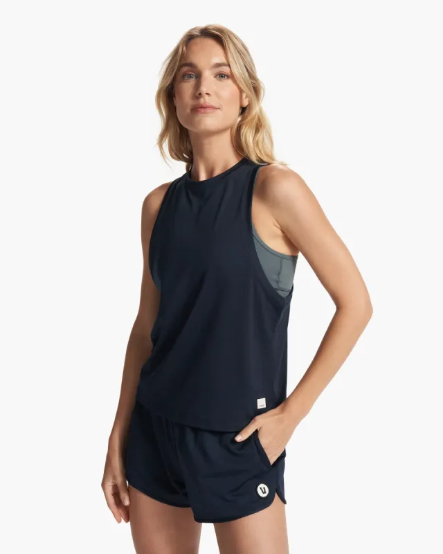 Micro Mesh Tank | Ink sold by Vuori