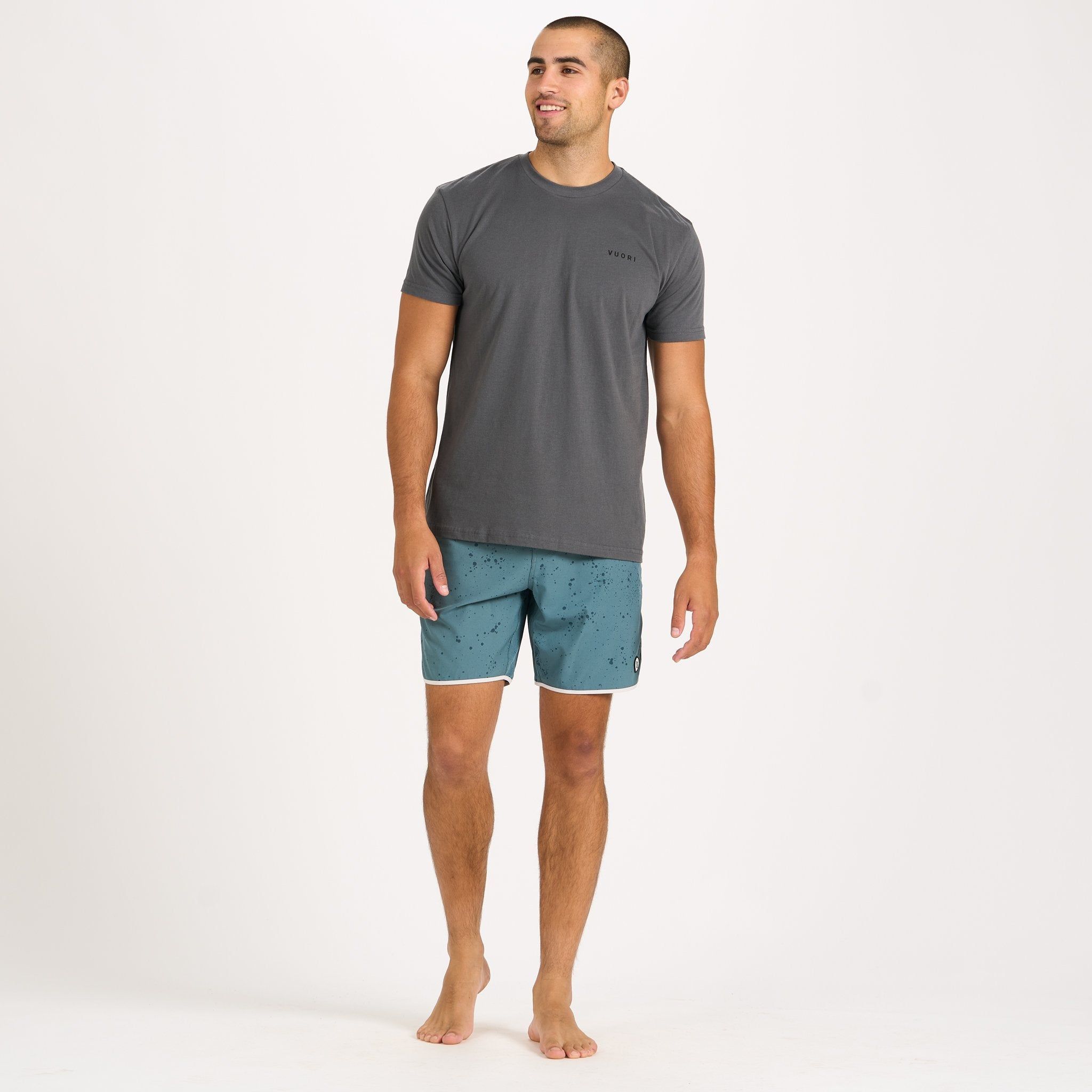 New Perspective Tee | Charcoal sold by Vuori product image thumbnail 4