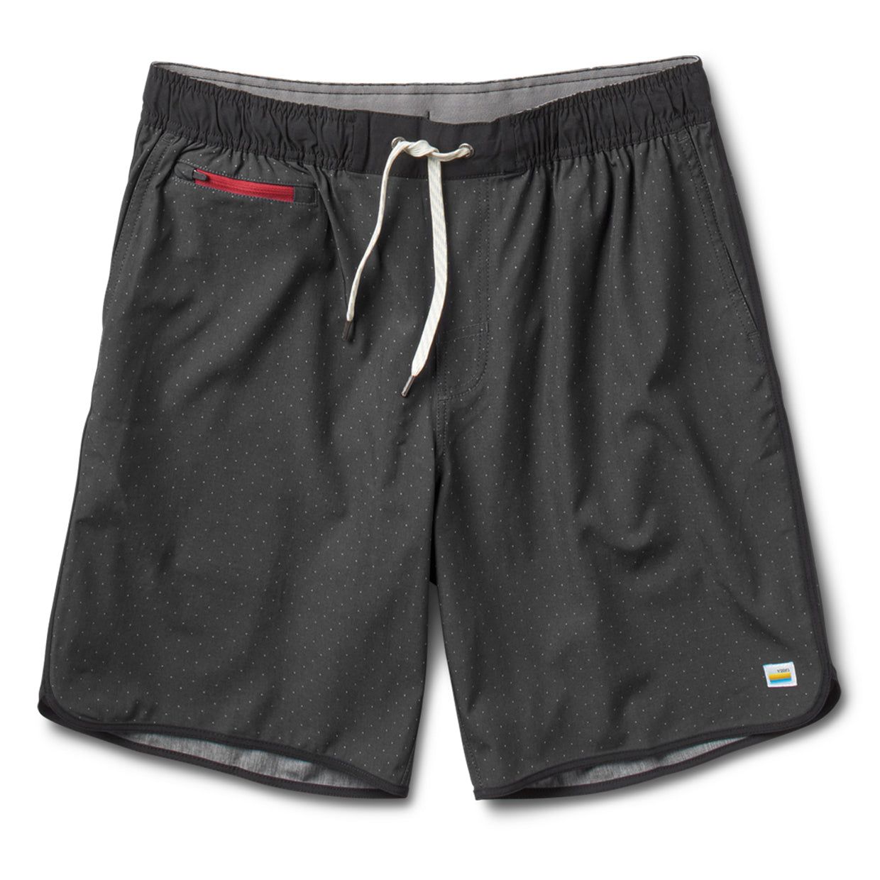 Banks Short | Black Micro Dot sold by Vuori