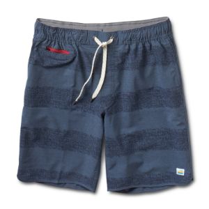 Banks Short | Navy Texture Stripe sold by Vuori
