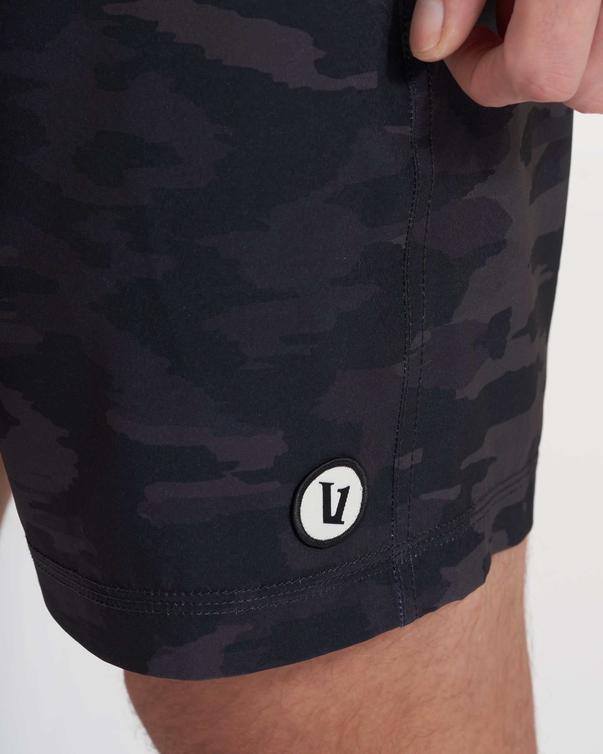 Kore Unlined Short | Black Watercolor Camo sold by Vuori product image thumbnail 3