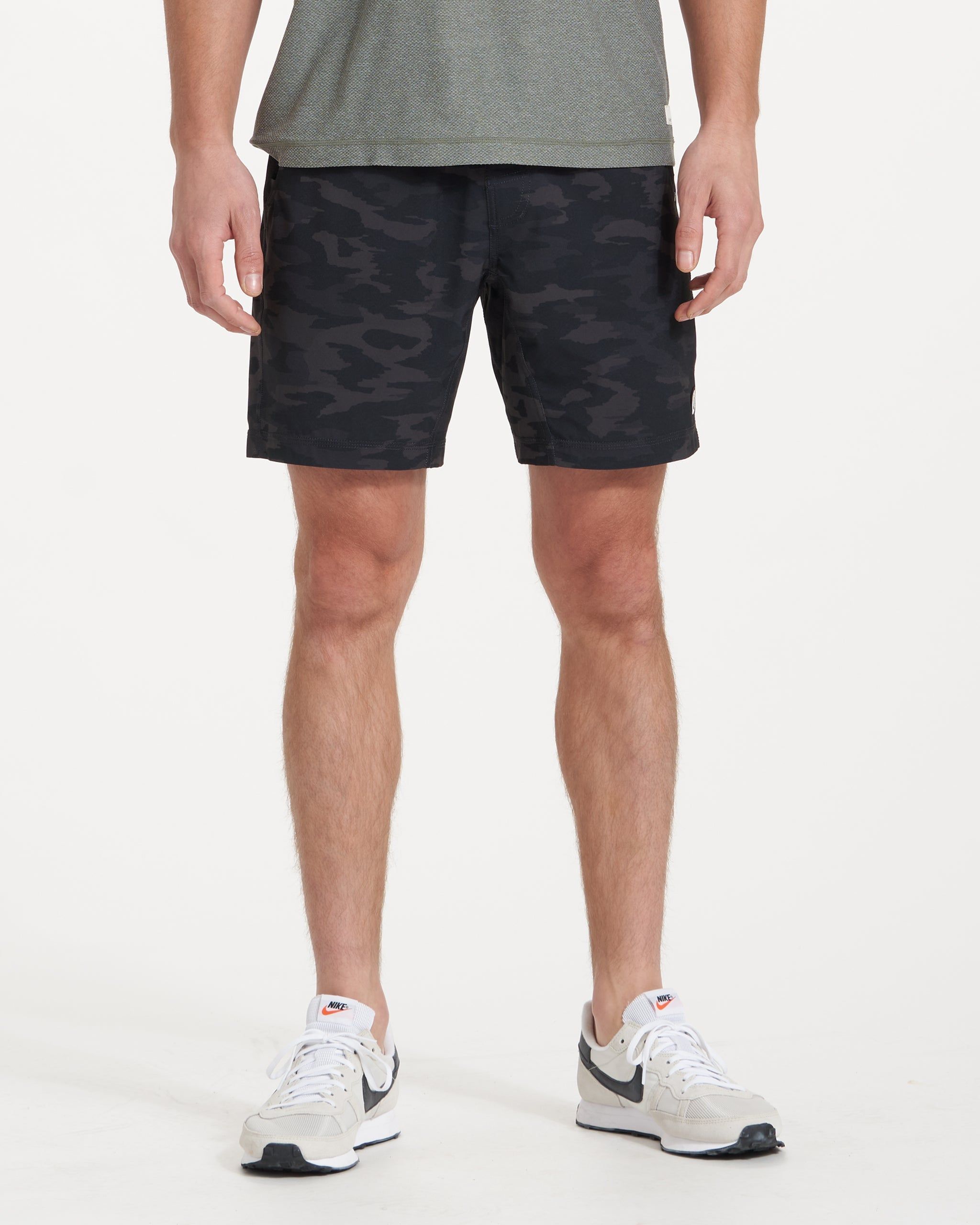 Kore Unlined Short | Black Watercolor Camo sold by Vuori product image thumbnail 2
