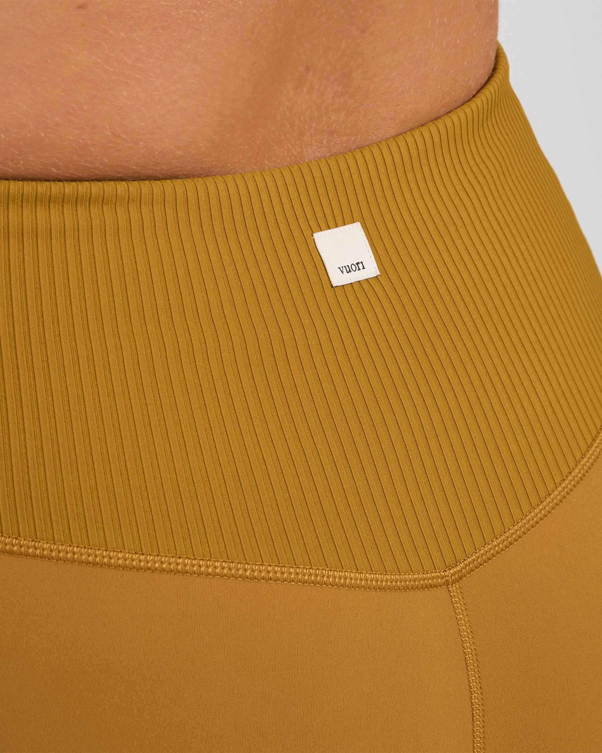 Rib Studio Legging | Dark Golden sold by Vuori product image thumbnail 8