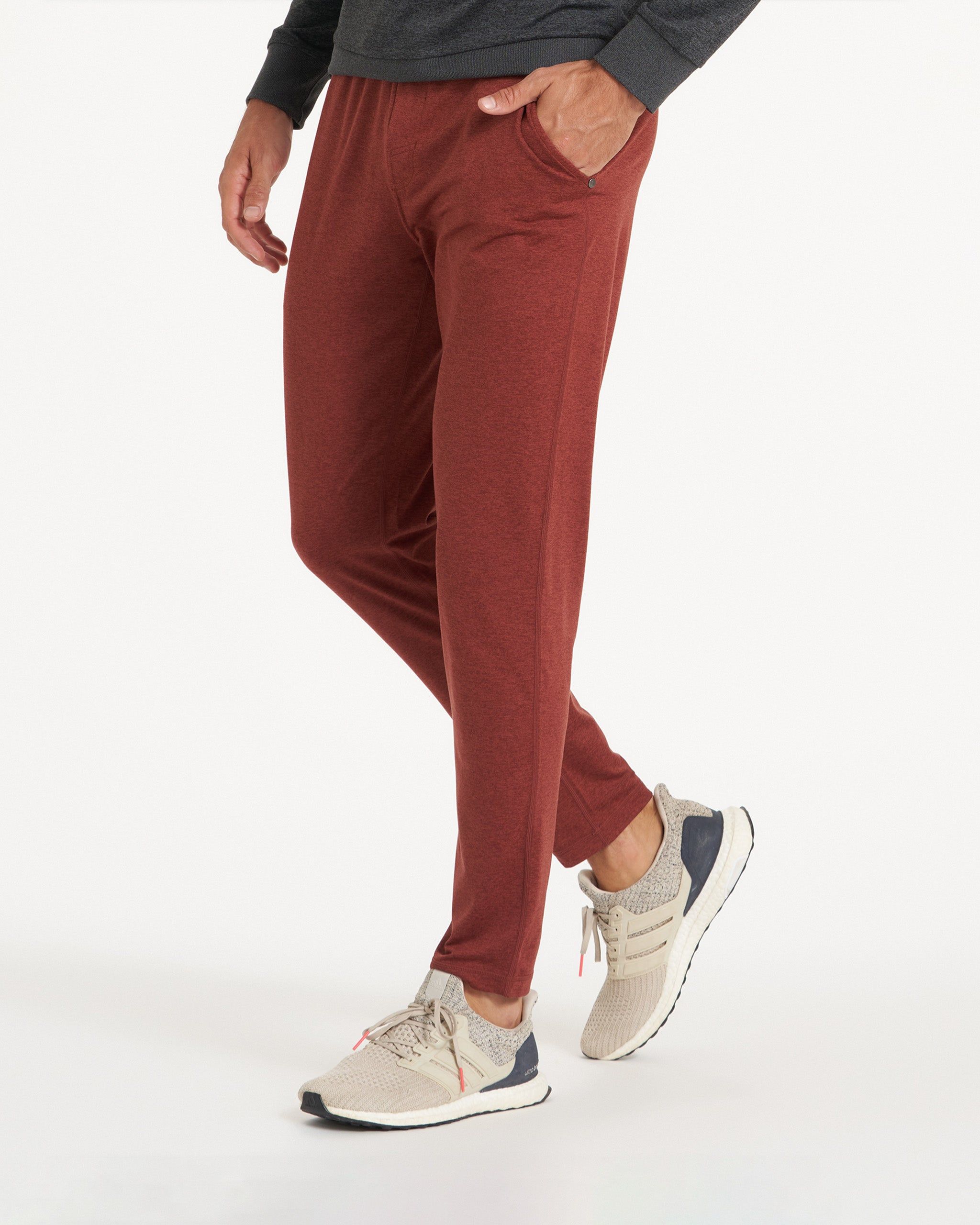 Ponto Performance Pant | Red Clay Heather sold by Vuori product image thumbnail 3