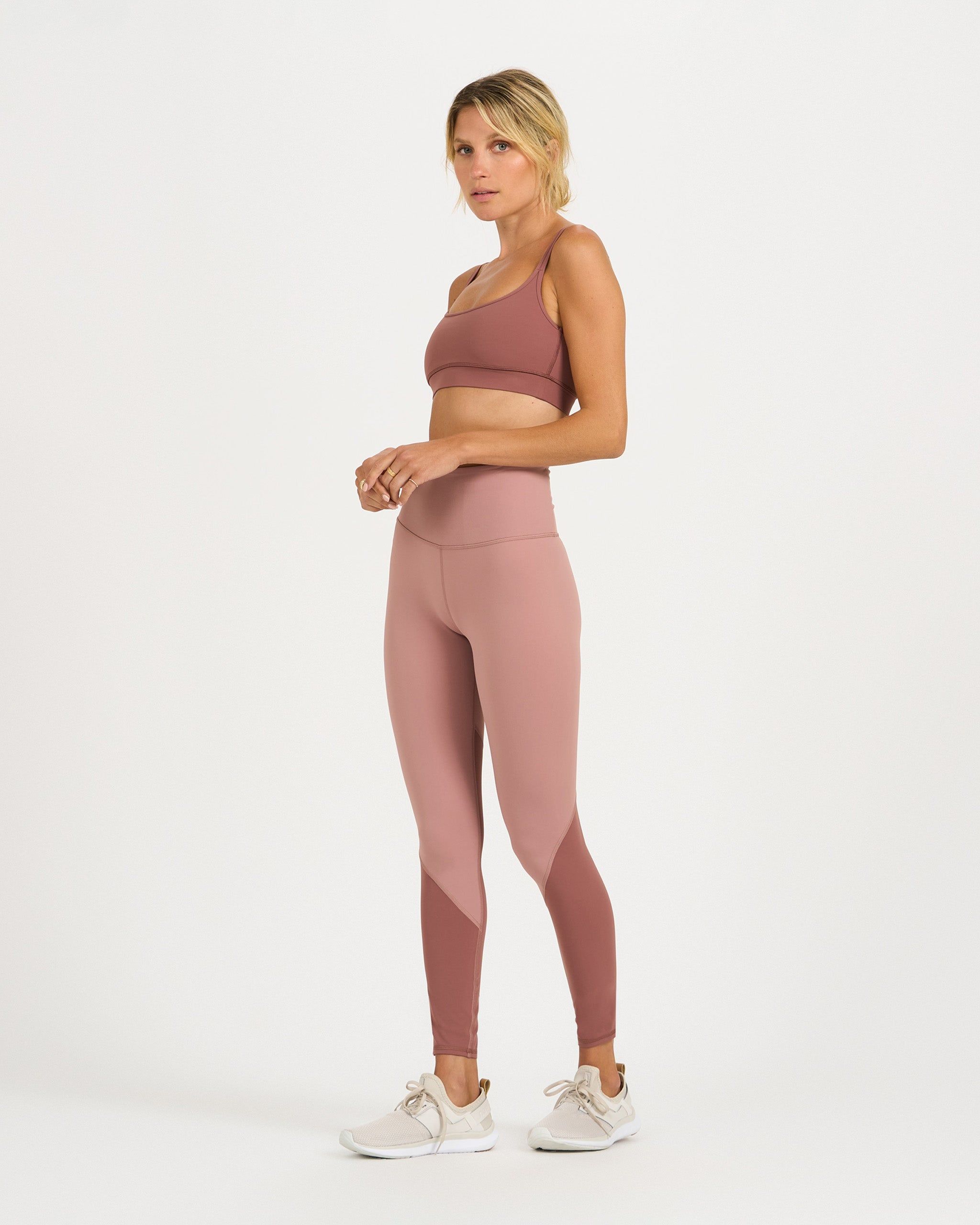 Colorblock Studio Legging | Light Terracotta sold by Vuori product image thumbnail 3