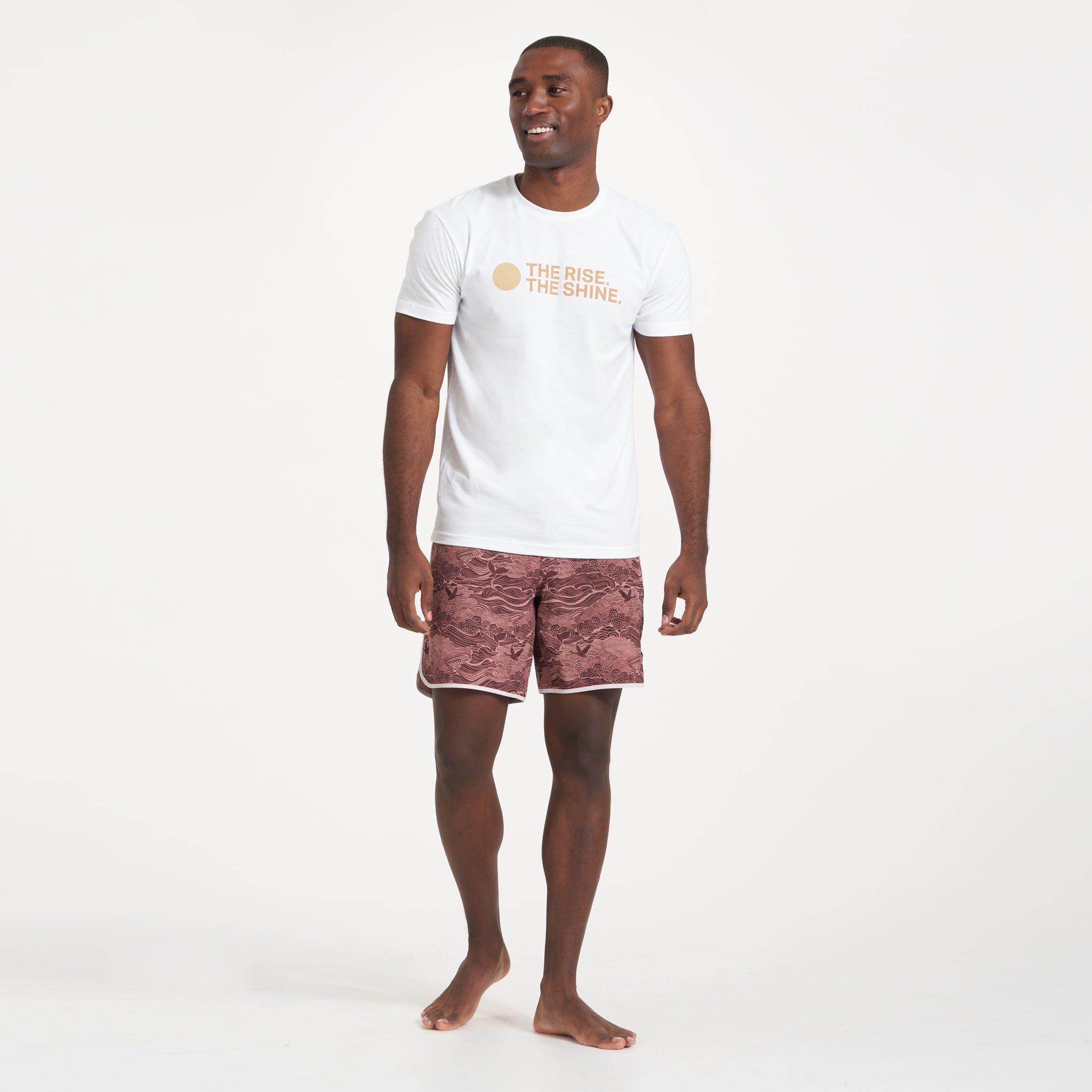 TRTS Tonal Tee | White sold by Vuori product image thumbnail 4