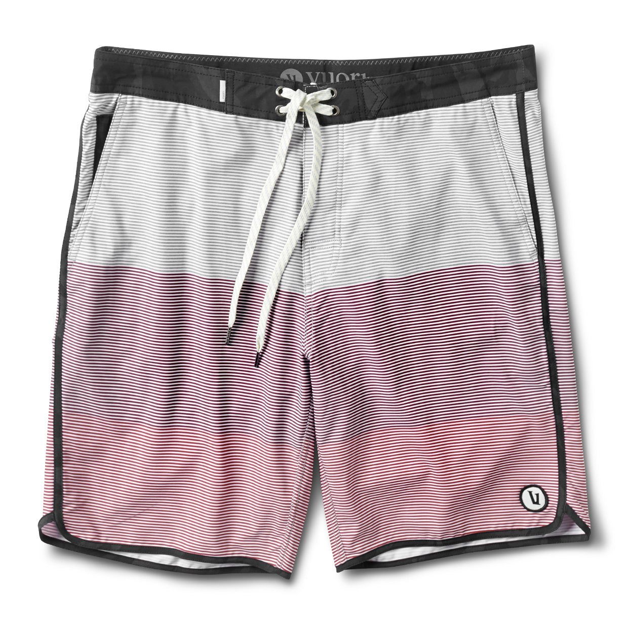 Cruise Boardshort | Amber Wave Stripe sold by Vuori