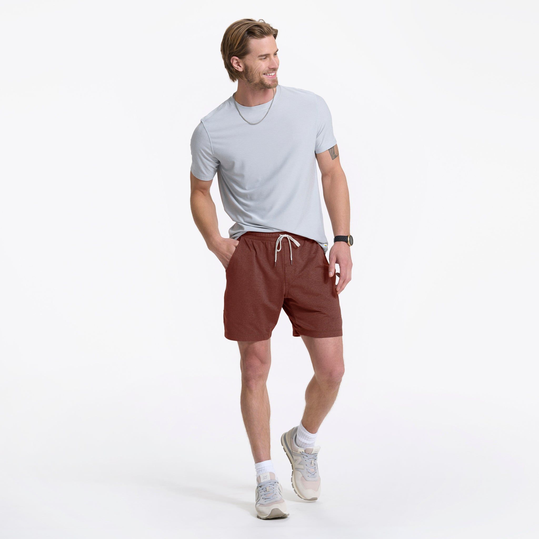 Ponto Short | Cedar Heather sold by Vuori product image thumbnail 4
