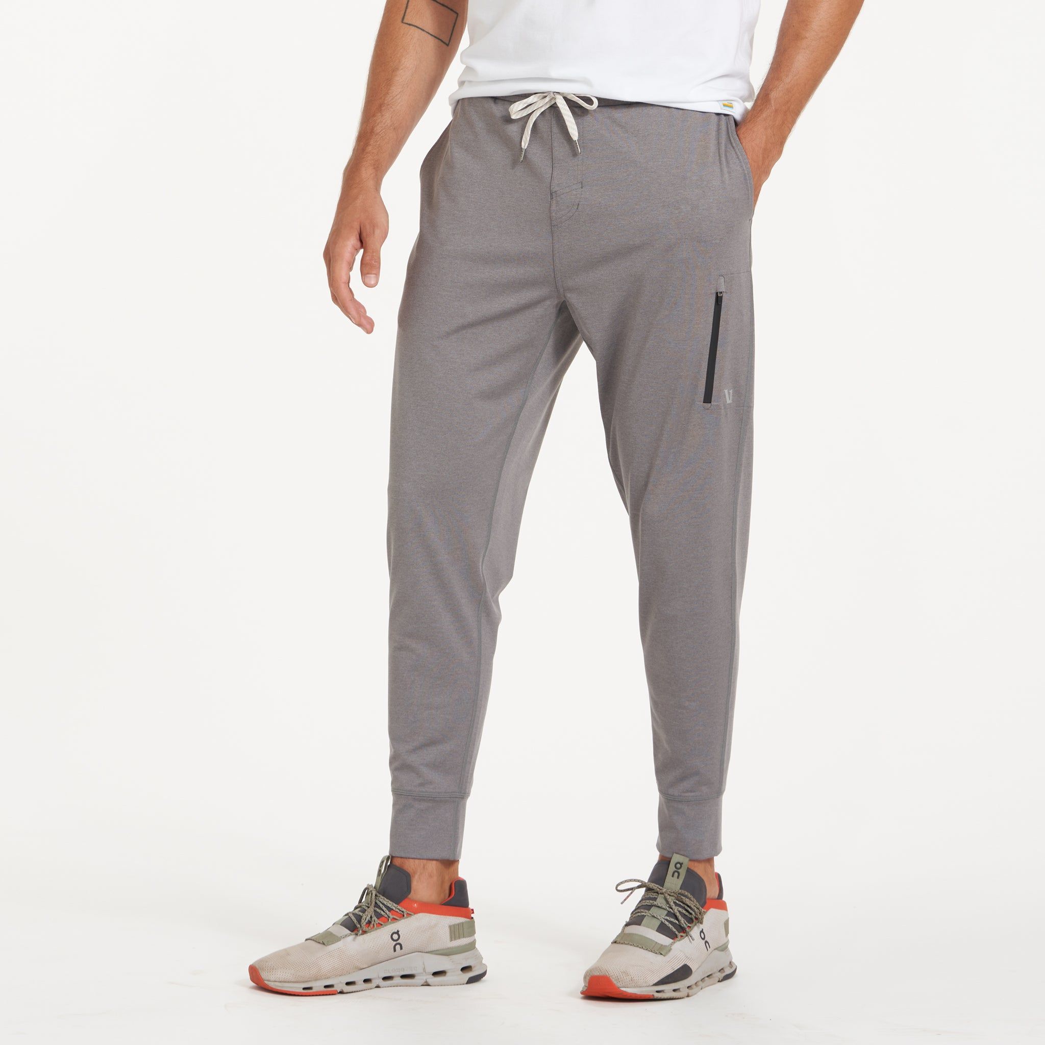 Sunday Performance Jogger | Smoke Heather sold by Vuori product image thumbnail 3