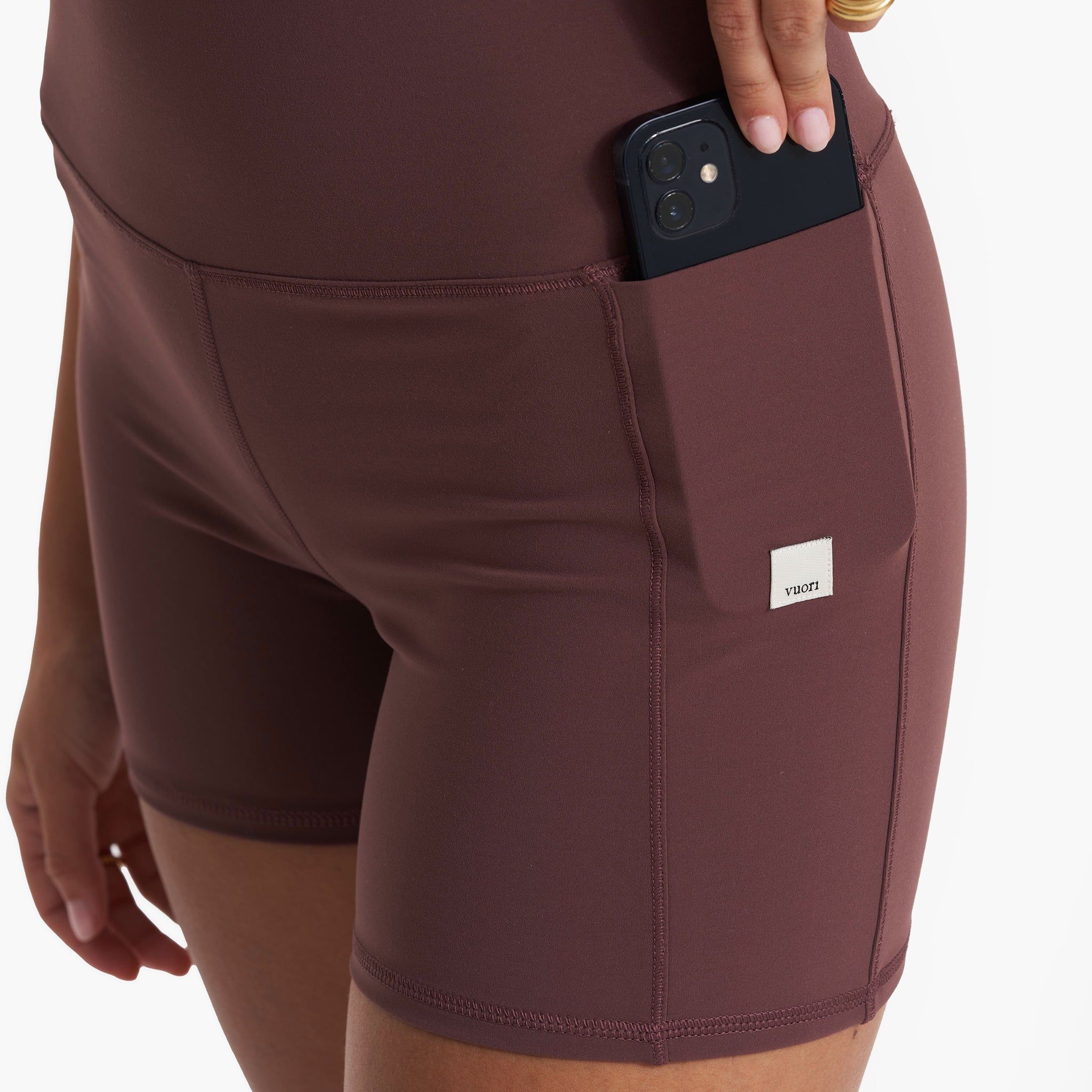 Studio Onesie | Chestnut sold by Vuori product image thumbnail 5