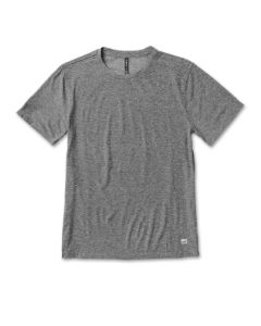 Strato Tech Tee | Heather Grey sold by Vuori