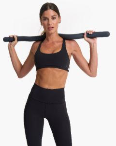 Yosemite Bra | Black sold by Vuori