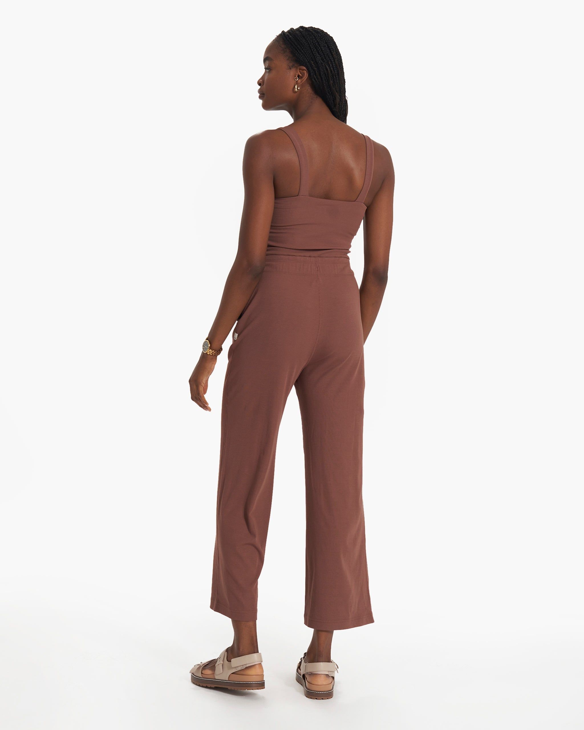 Pose Jumpsuit | Hazelnut sold by Vuori product image thumbnail 4