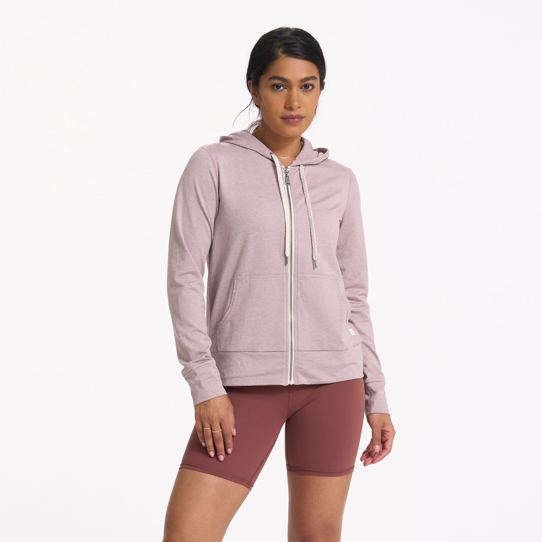 Halo Performance Hoodie 2.0 | Umber Heather sold by Vuori product image thumbnail 2