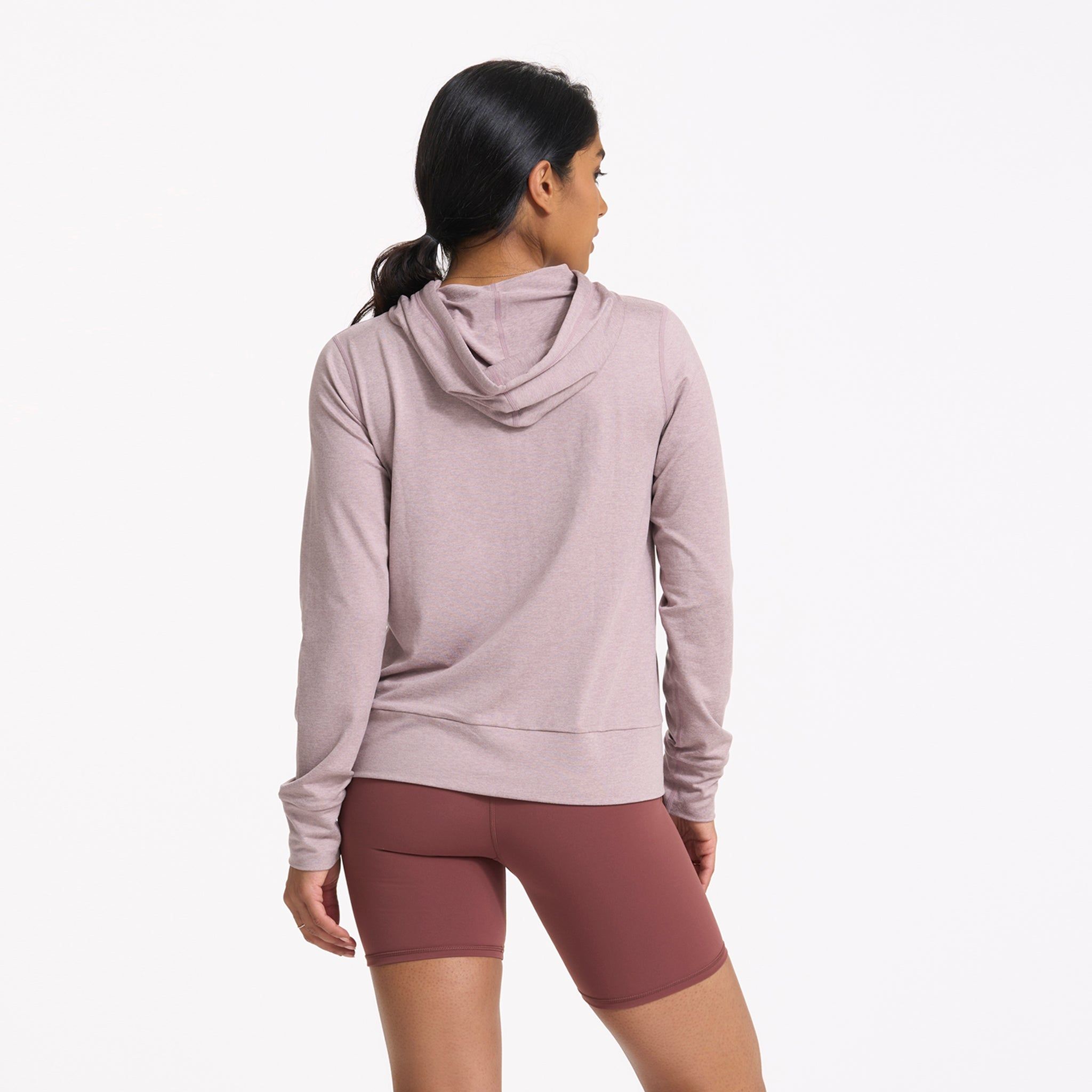 Halo Performance Hoodie 2.0 | Umber Heather sold by Vuori product image thumbnail 4