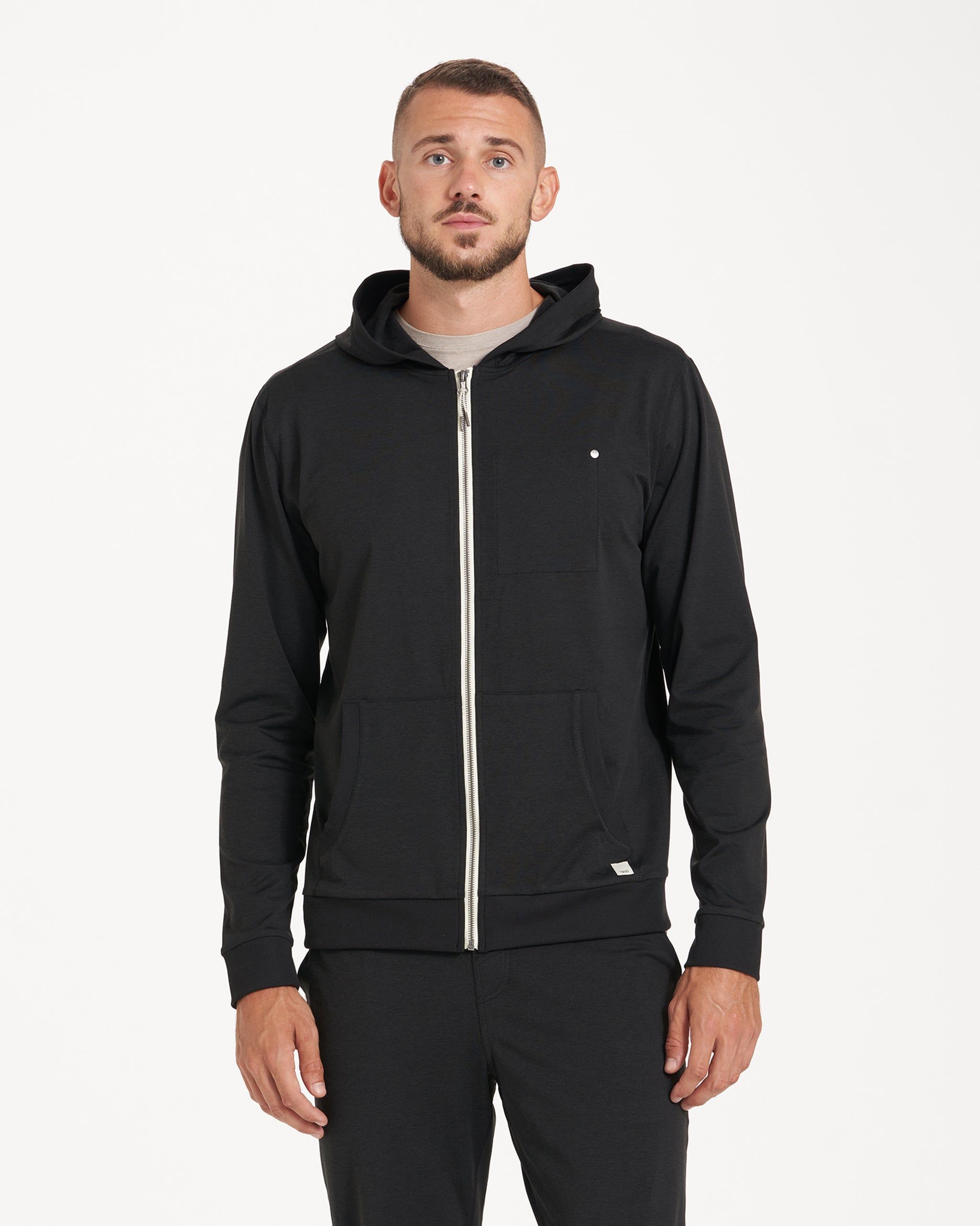 Coronado Hoodie | Black Heather sold by Vuori product image thumbnail 2