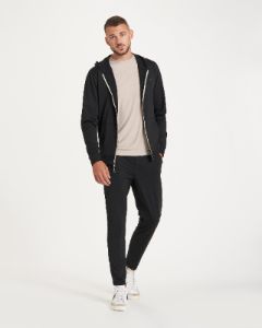 Coronado Hoodie | Black Heather sold by Vuori