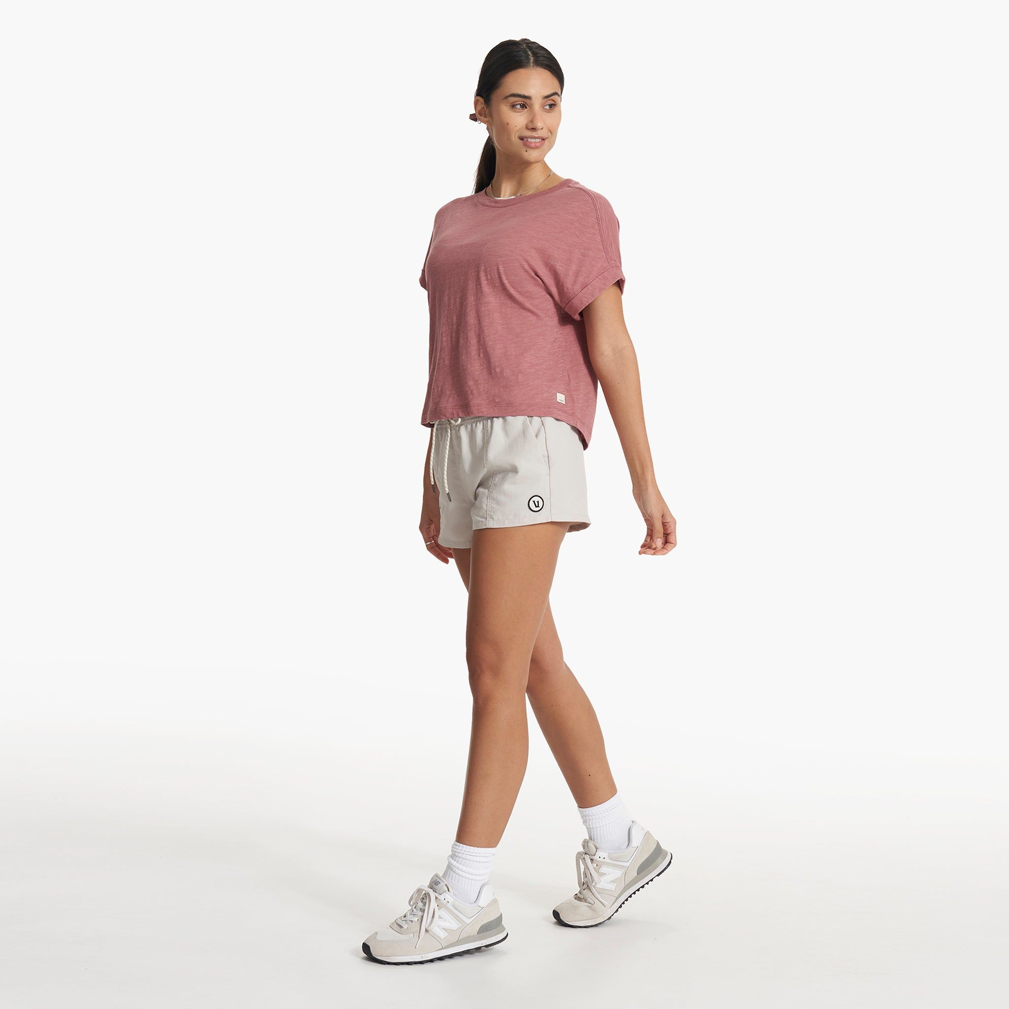Sunset Easy Tee | Marsala sold by Vuori product image thumbnail 4