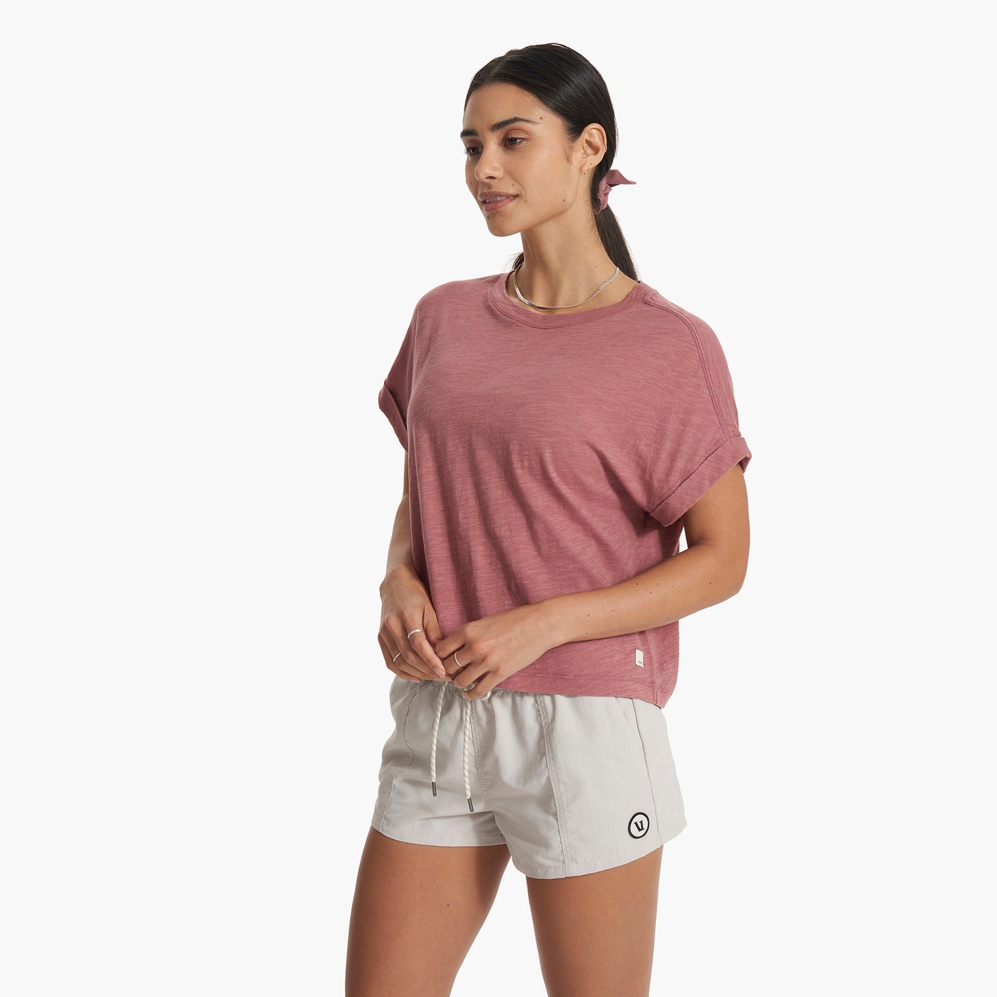 Sunset Easy Tee | Marsala sold by Vuori product image thumbnail 2