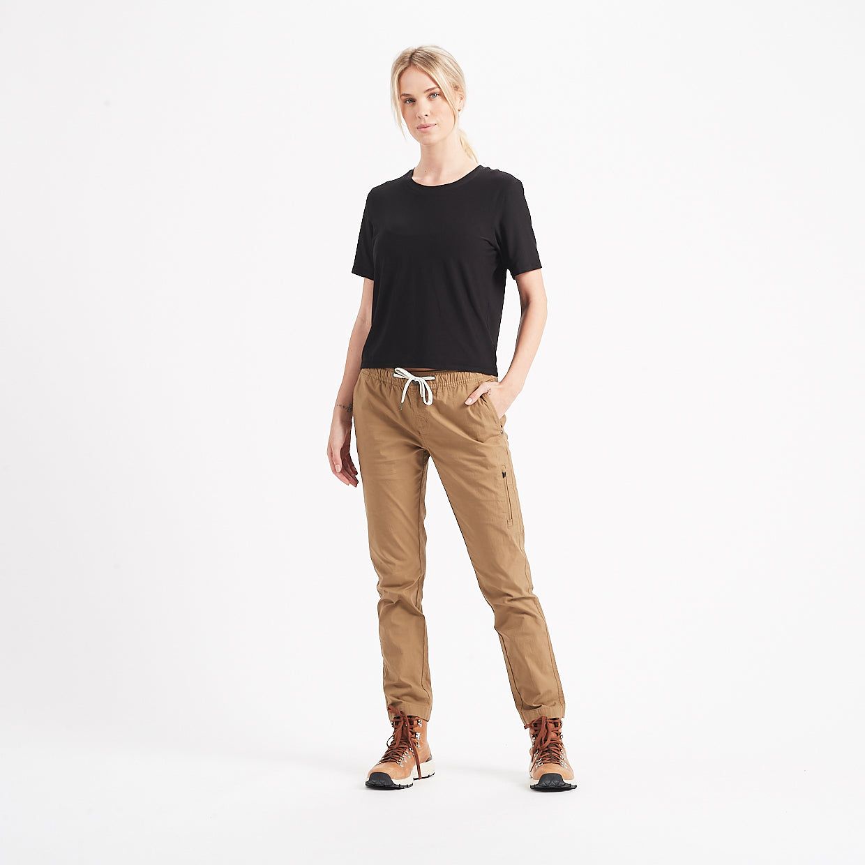 Womens Ripstop Pant | Khaki sold by Vuori product image thumbnail 4