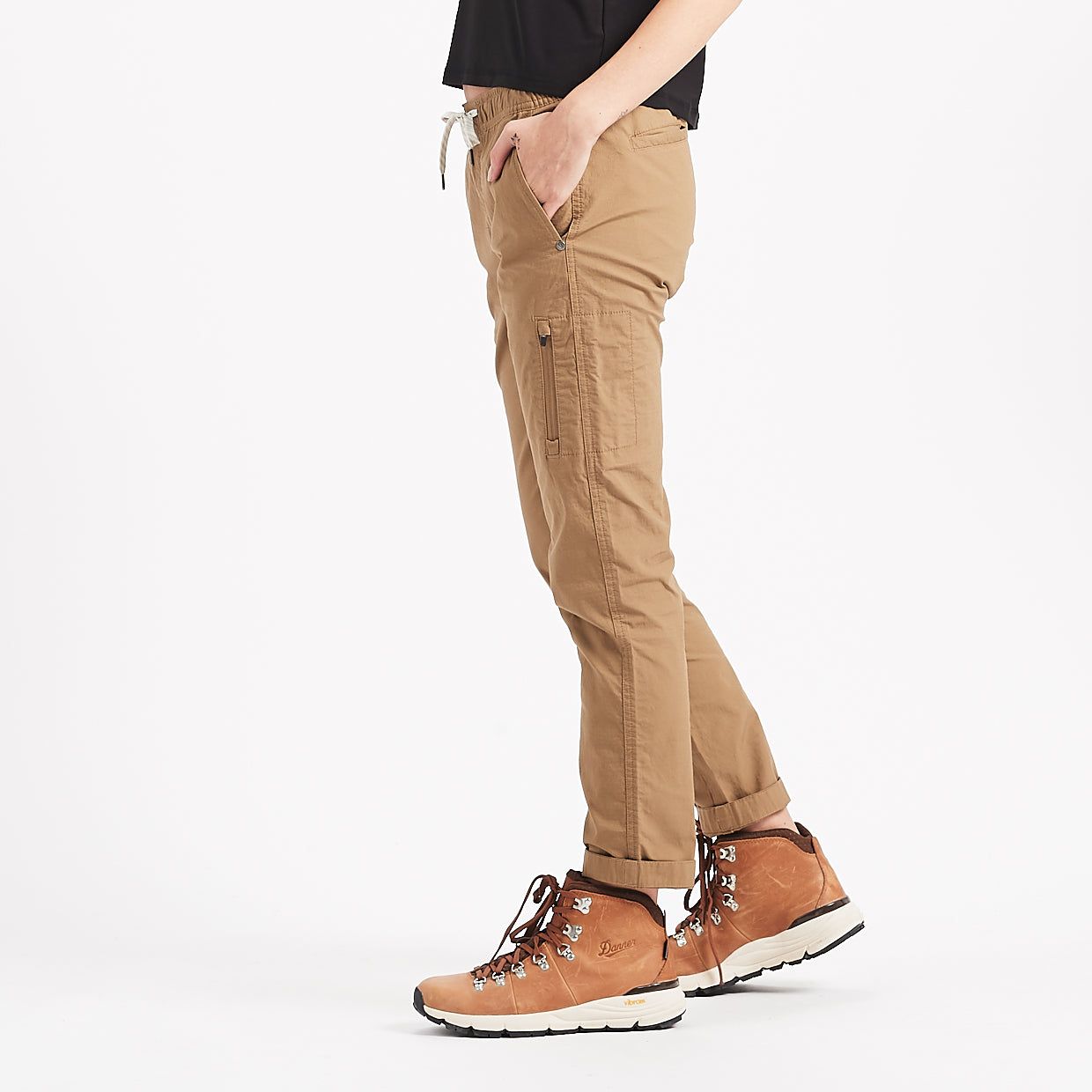 Womens Ripstop Pant | Khaki sold by Vuori product image thumbnail 2