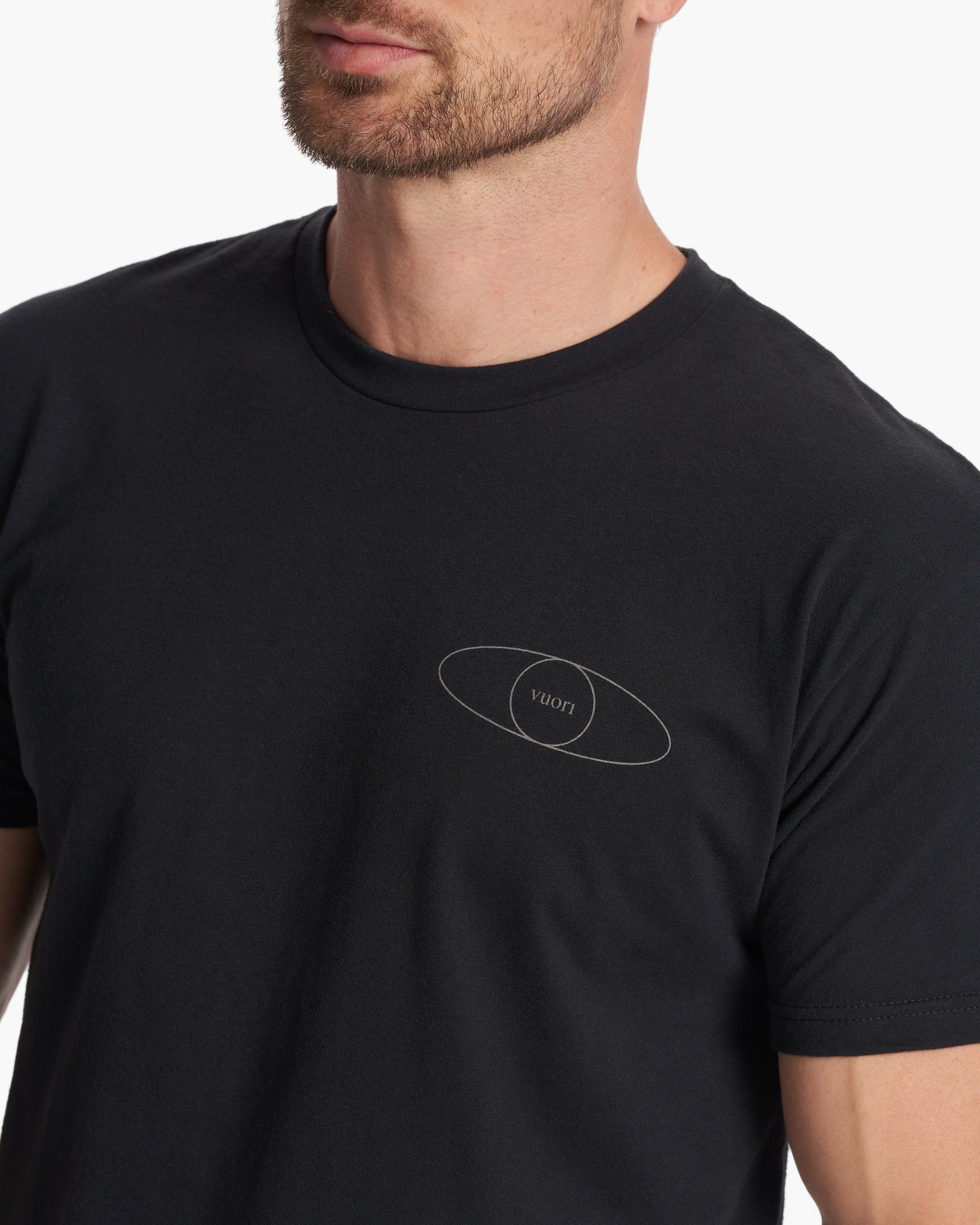 All Seeing Tee | Black sold by Vuori product image thumbnail 3