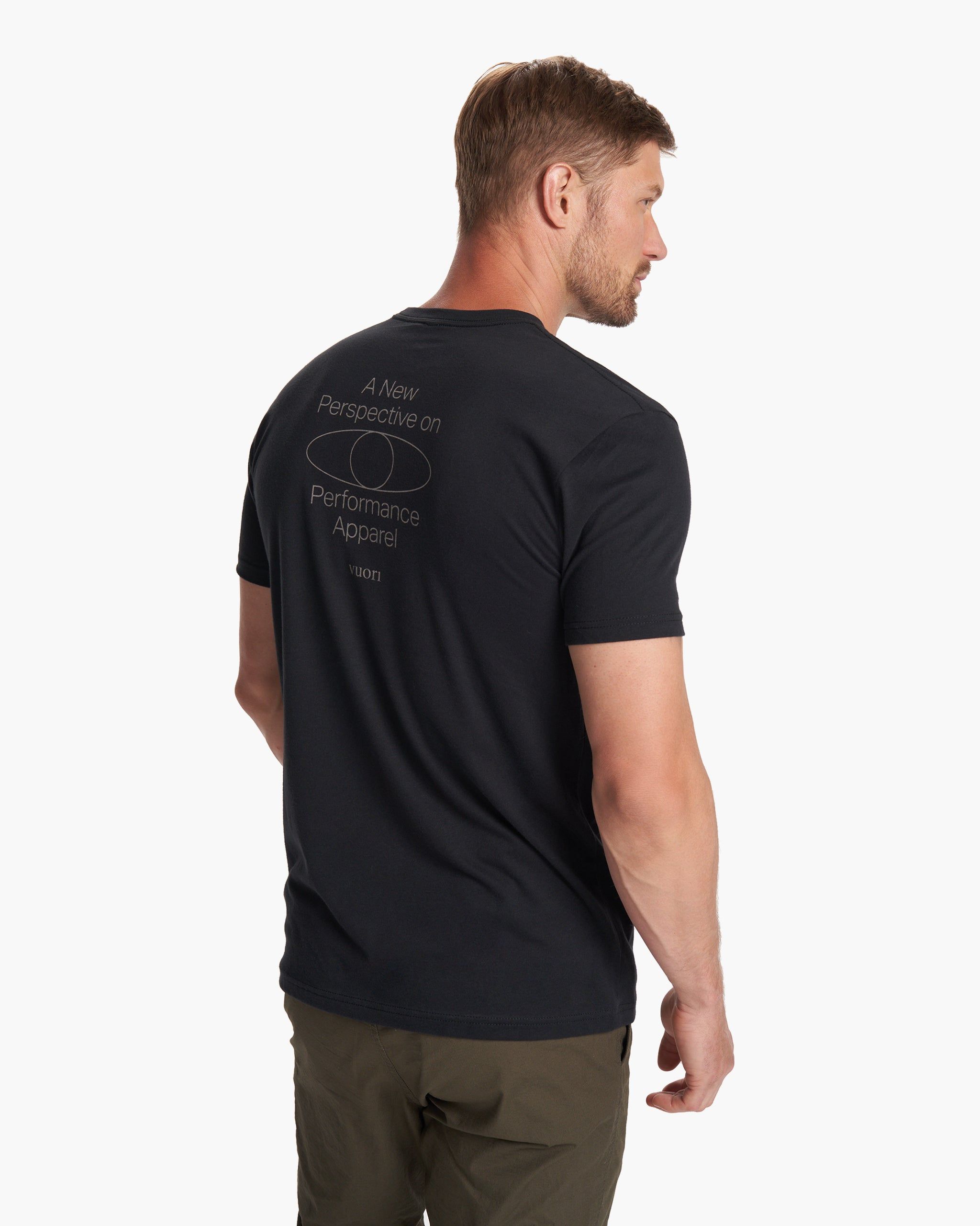 All Seeing Tee | Black sold by Vuori product image thumbnail 4