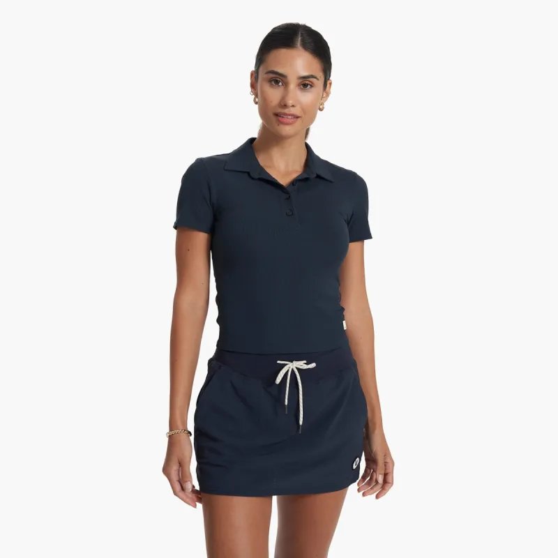 Pose Fitted Polo | Ink made by Vuori