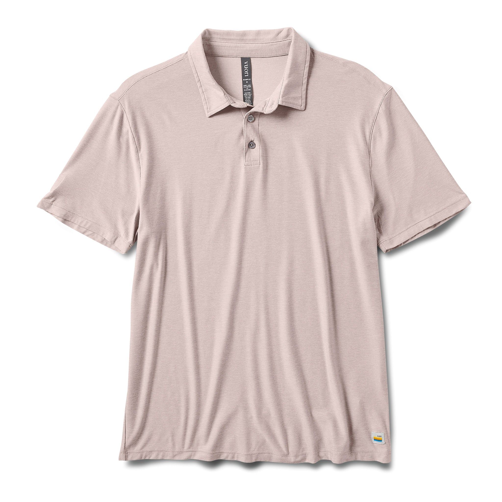 Strato Tech Polo | Oyster Heather sold by Vuori