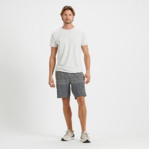 Kore Short | Grey Varied Stripe sold by Vuori