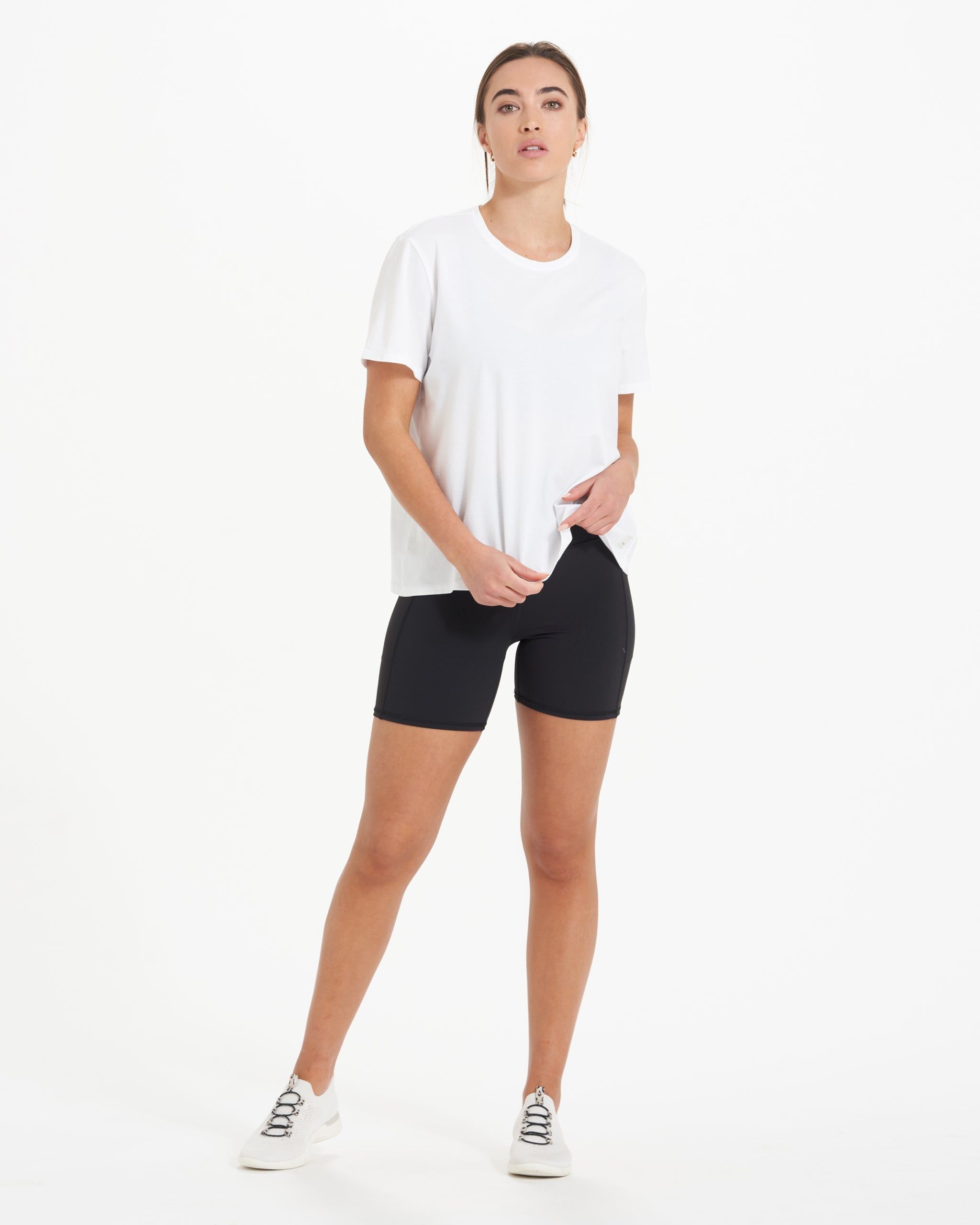 Feather Tee | White sold by Vuori product image thumbnail 5