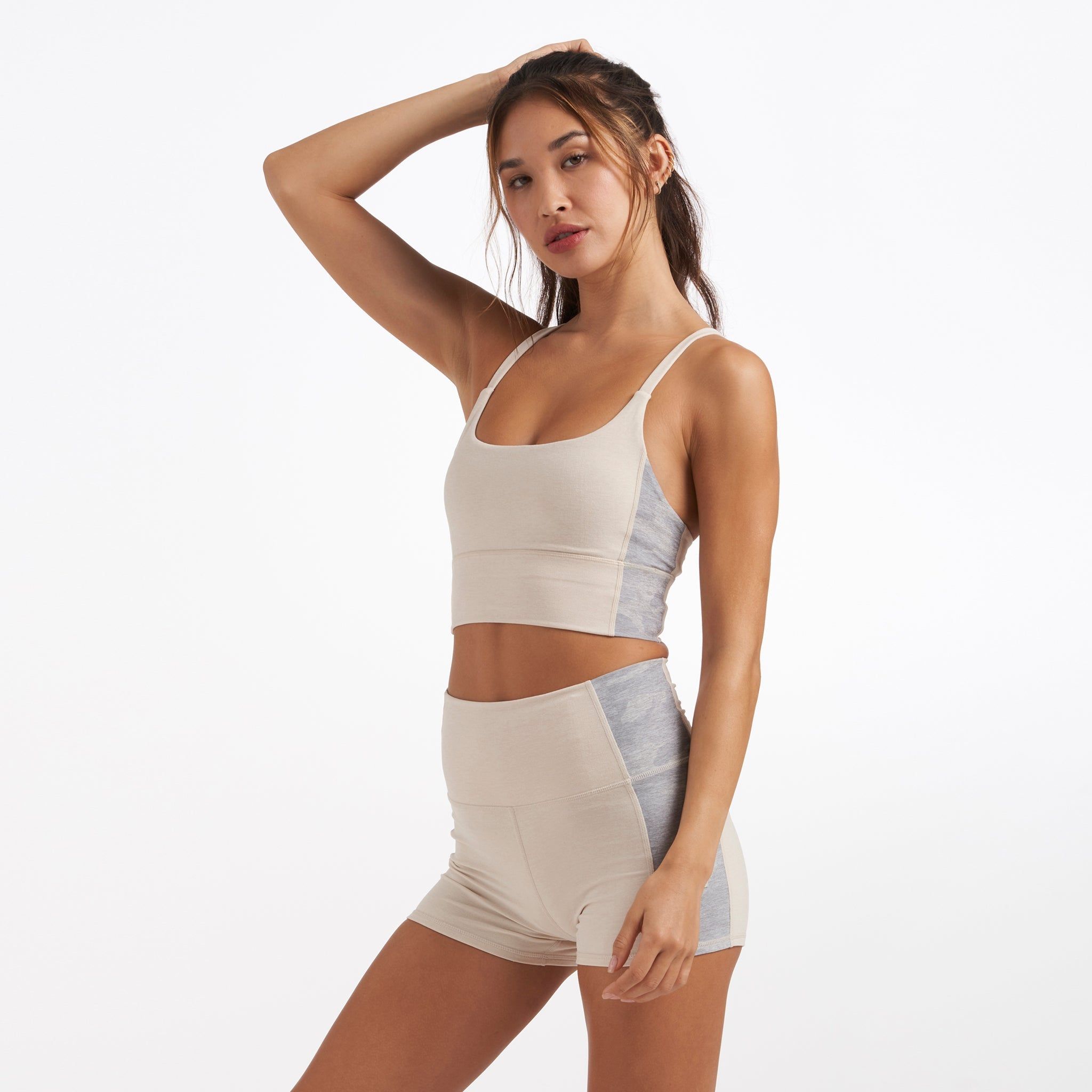 Aspire Elevation Bra | Dune Heather sold by Vuori product image thumbnail 2