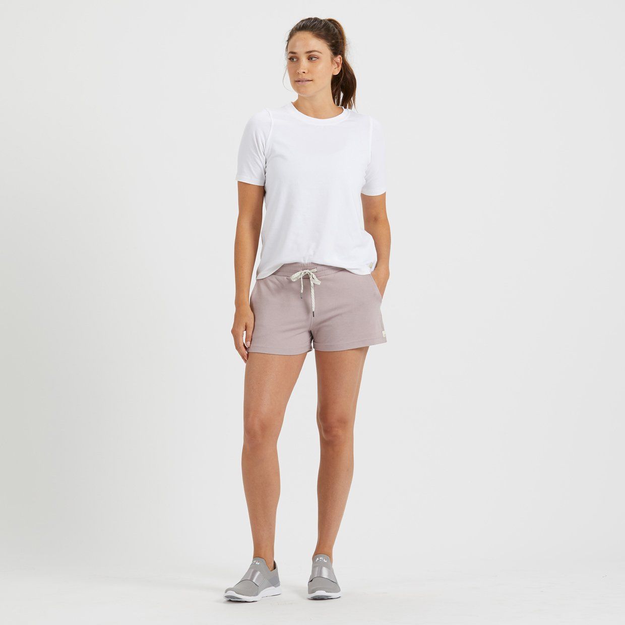 Coast Tee | White sold by Vuori product image thumbnail 3