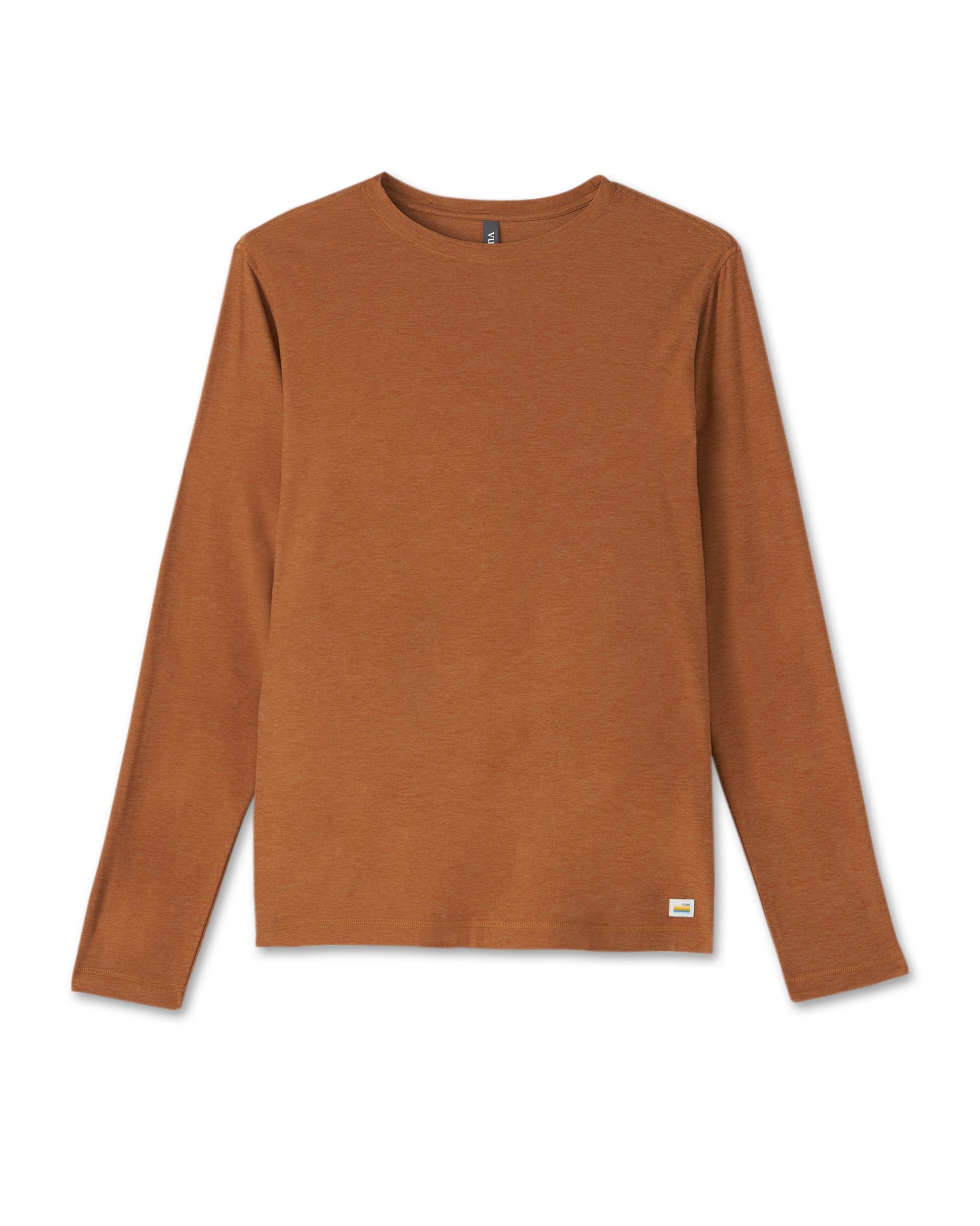 Long Sleeve Strato Tech Tee | Autumn Heather sold by Vuori